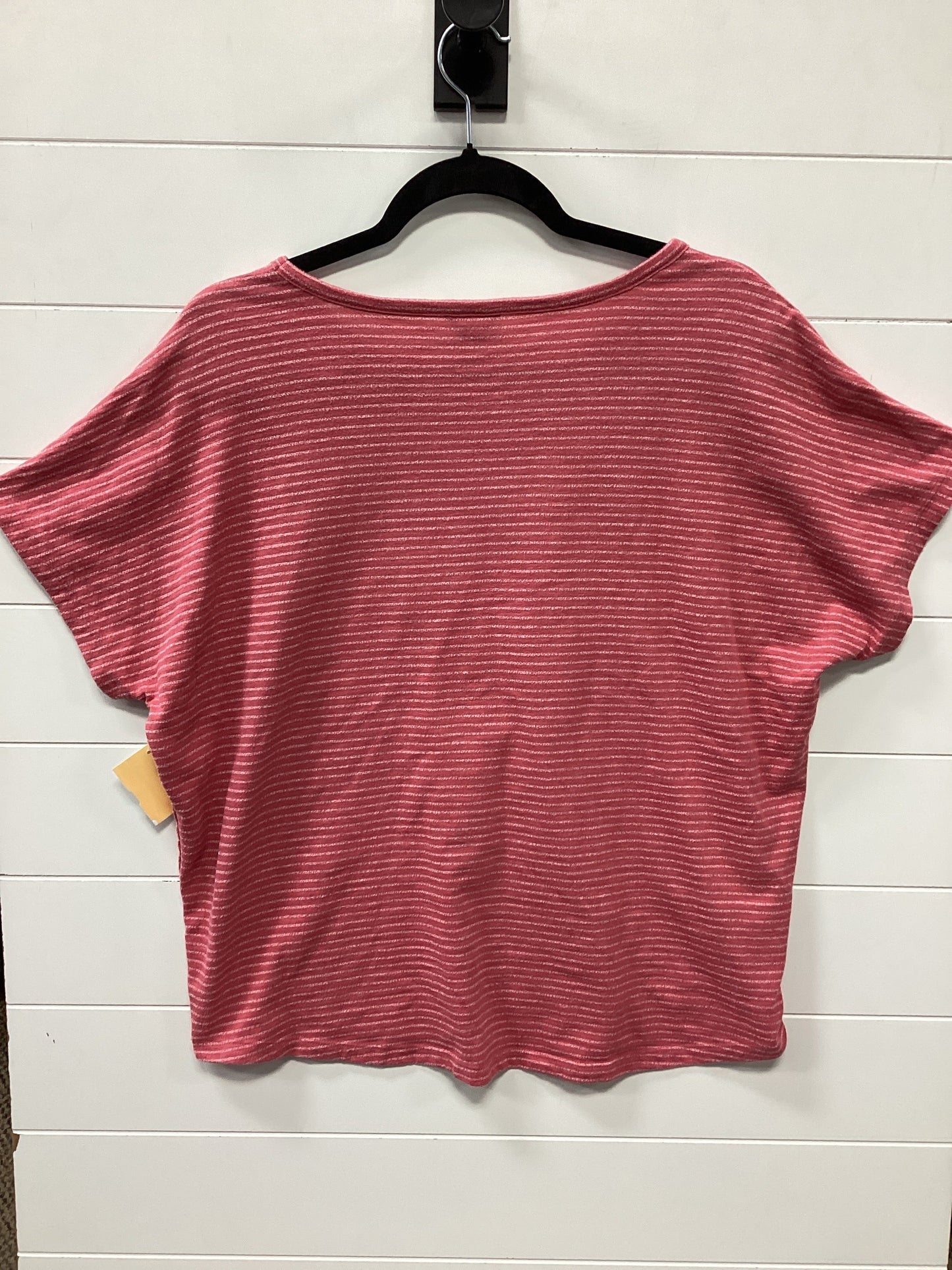 Top Ss By Eddie Bauer In Red, Size:Lp