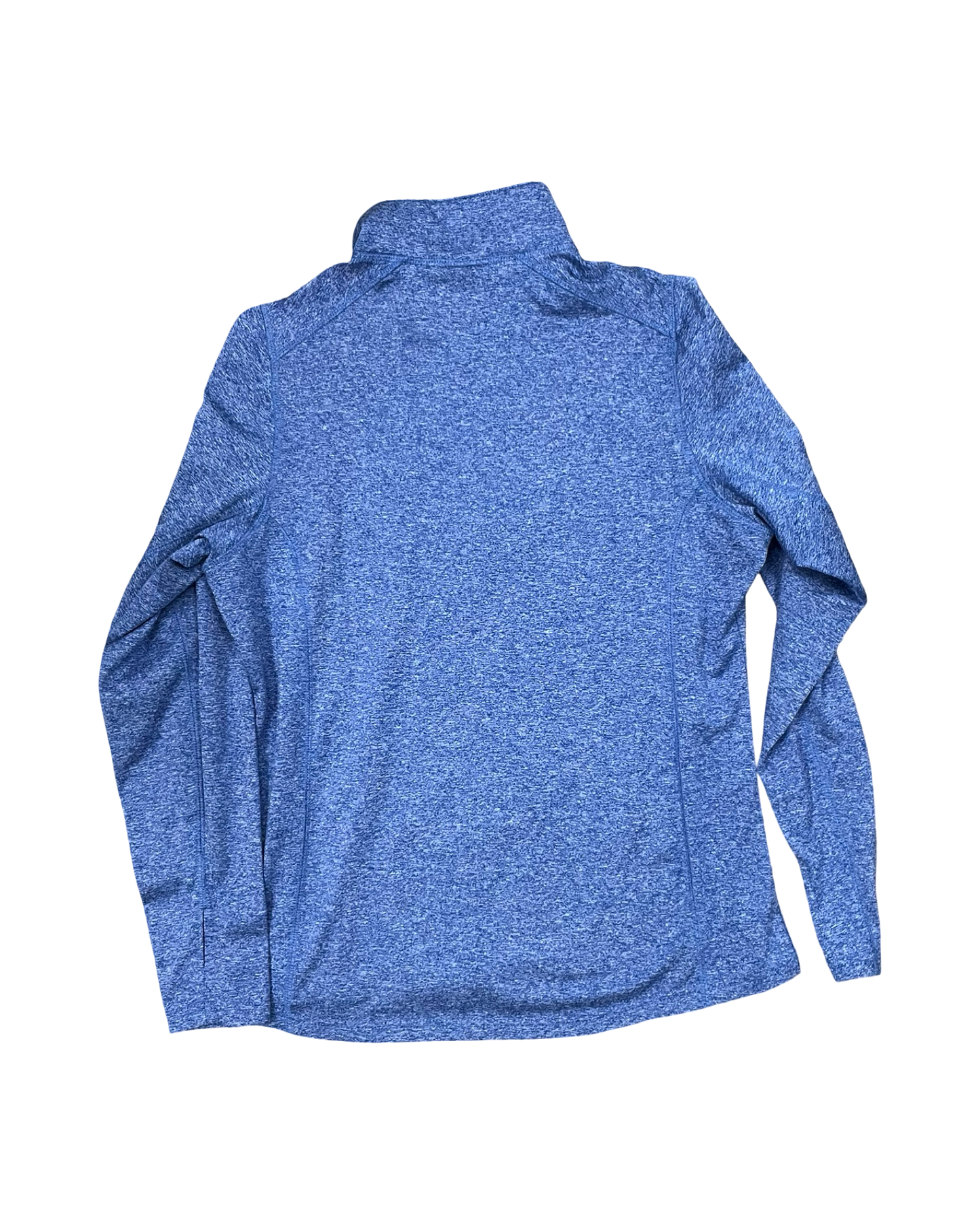 Athletic Top Ls Crewneck By Clothes Mentor In Blue, Size:M