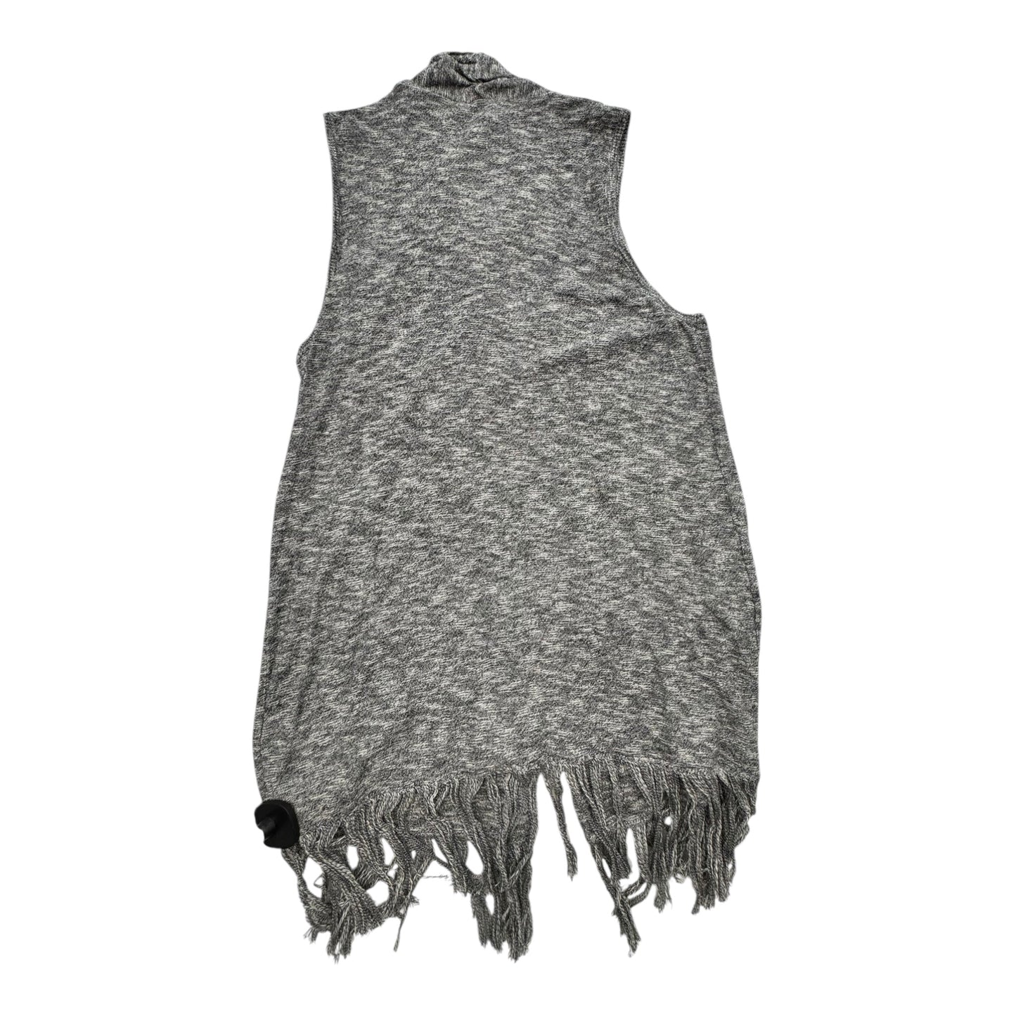 Sweater Cardigan By Chicos In Grey, Size:M