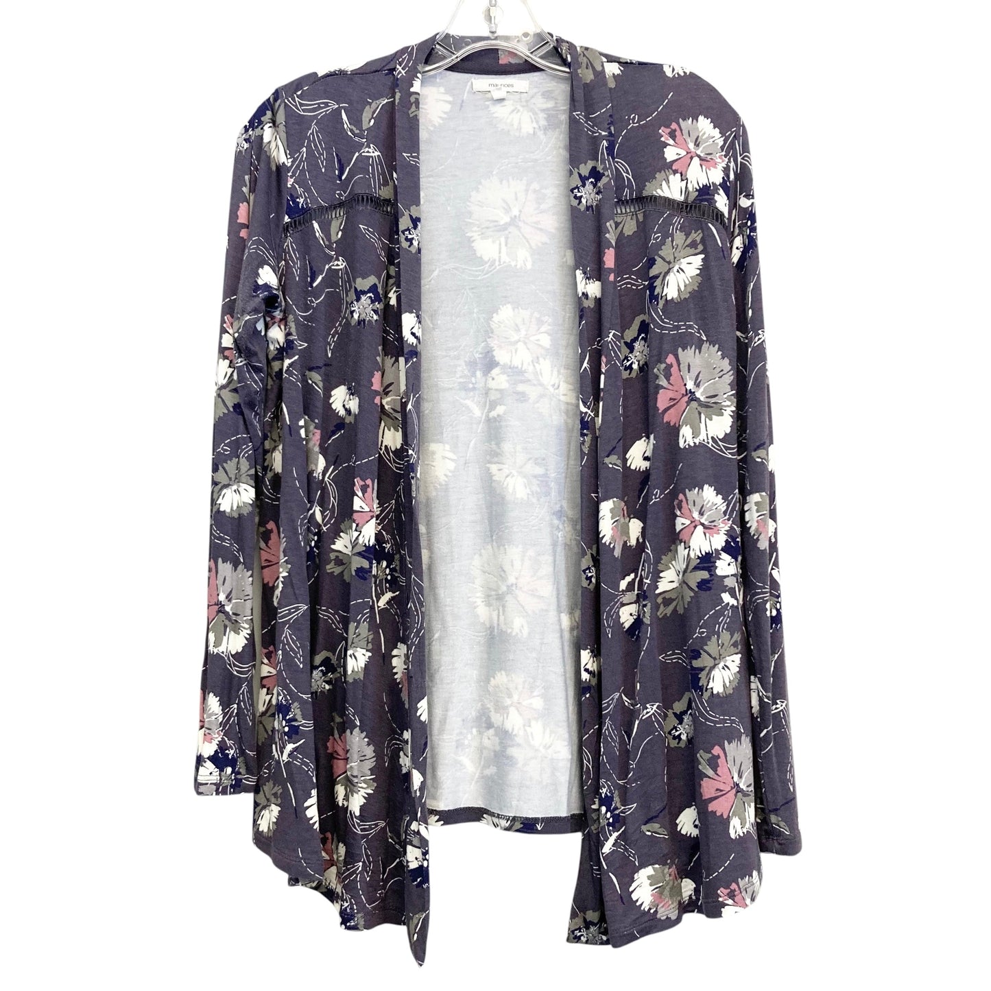 Cardigan By Maurices In Floral Print, Size:S