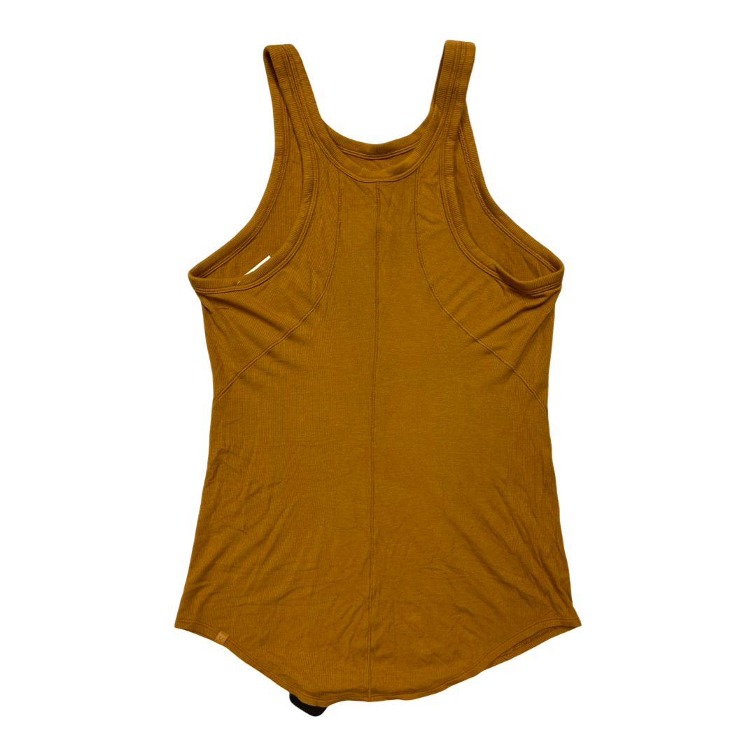 Athletic Tank Top By Lululemon In Yellow, Size:Xs