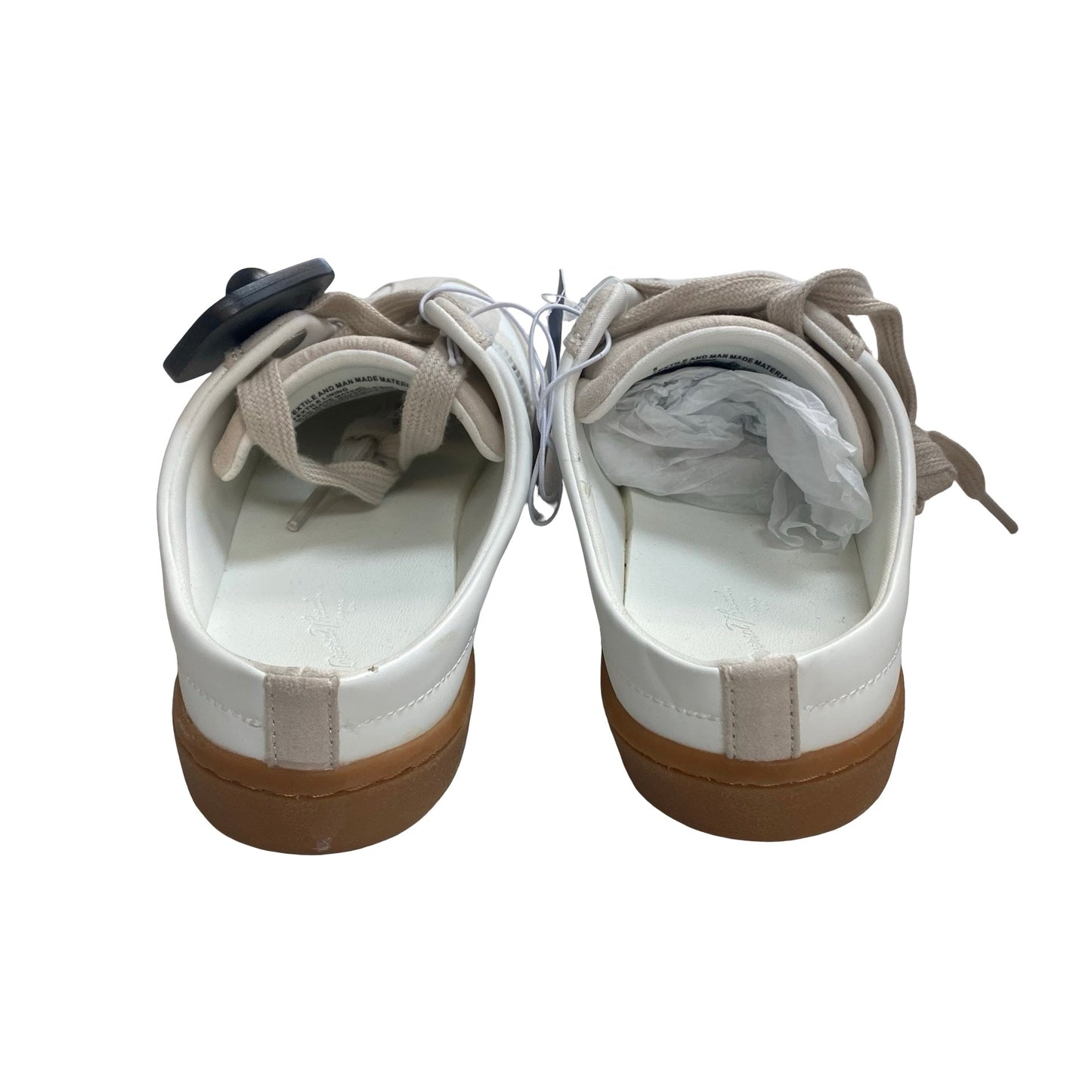 Shoes Flats By Universal Thread In Cream, Size:8