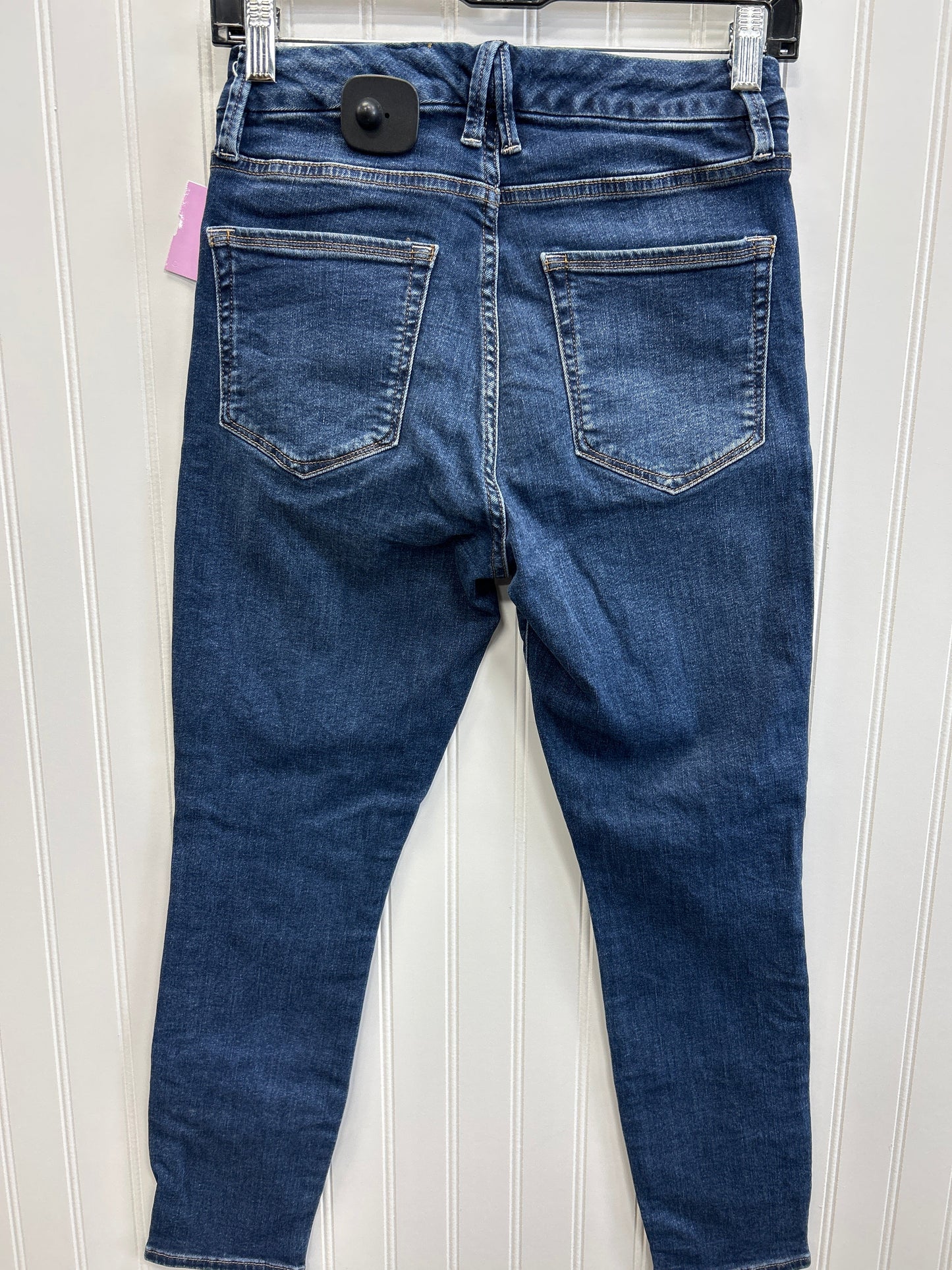 Jeans Skinny By Good American In Blue Denim, Size:4