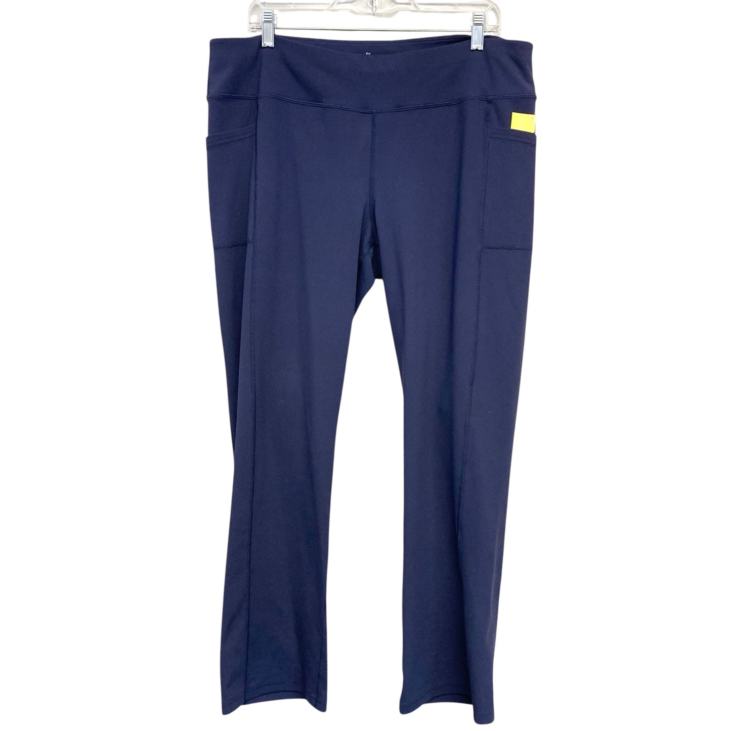 Athletic Leggings By Skechers In Navy, Size:2X