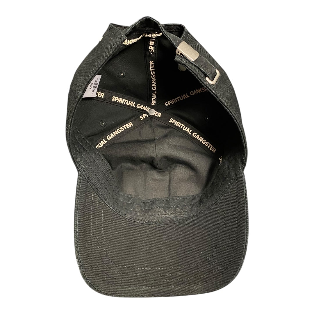 Hat Baseball Cap By Spiritual Gangster In Black & Cream