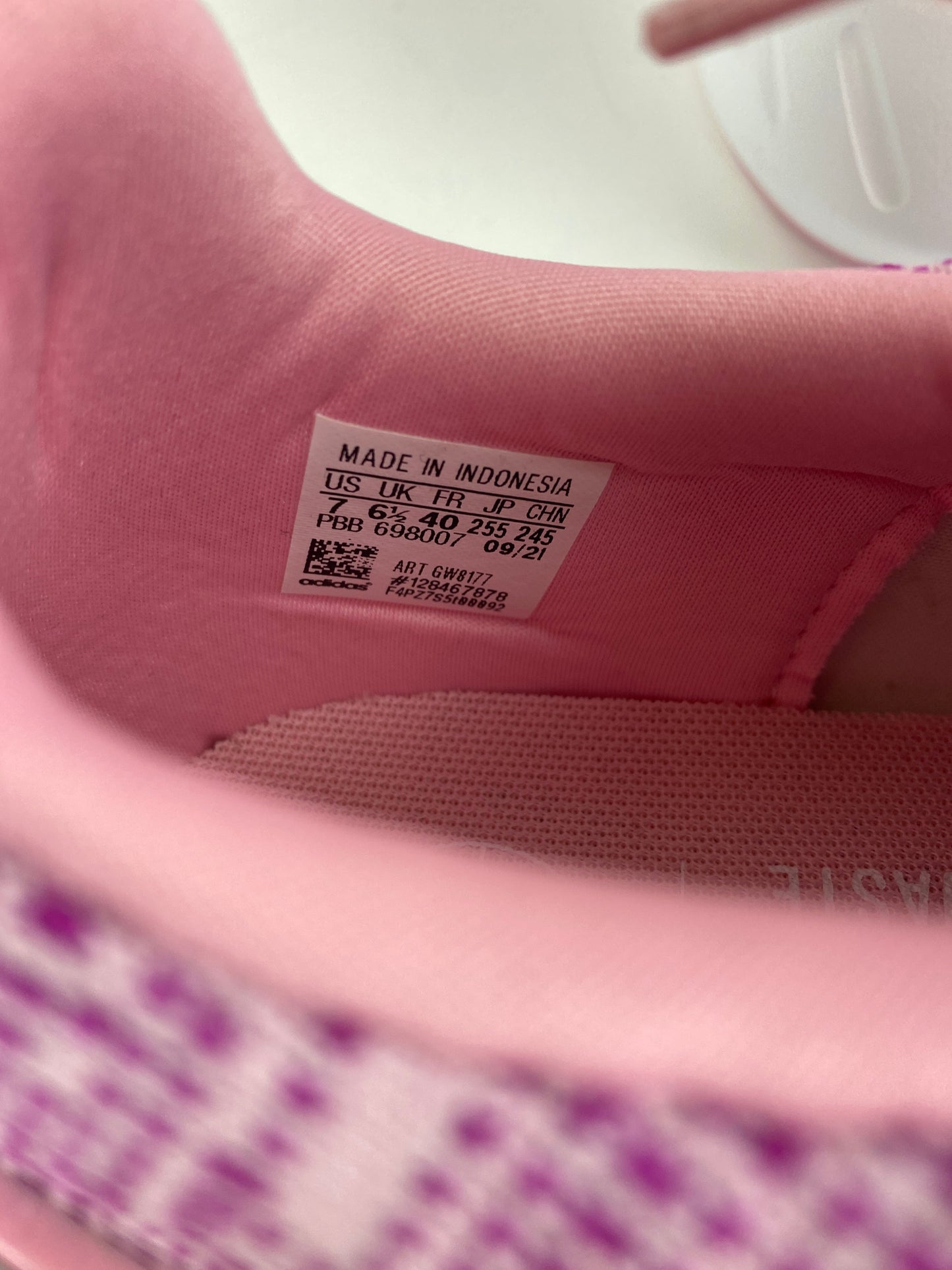 Shoes Athletic By Adidas In Pink, Size: 7