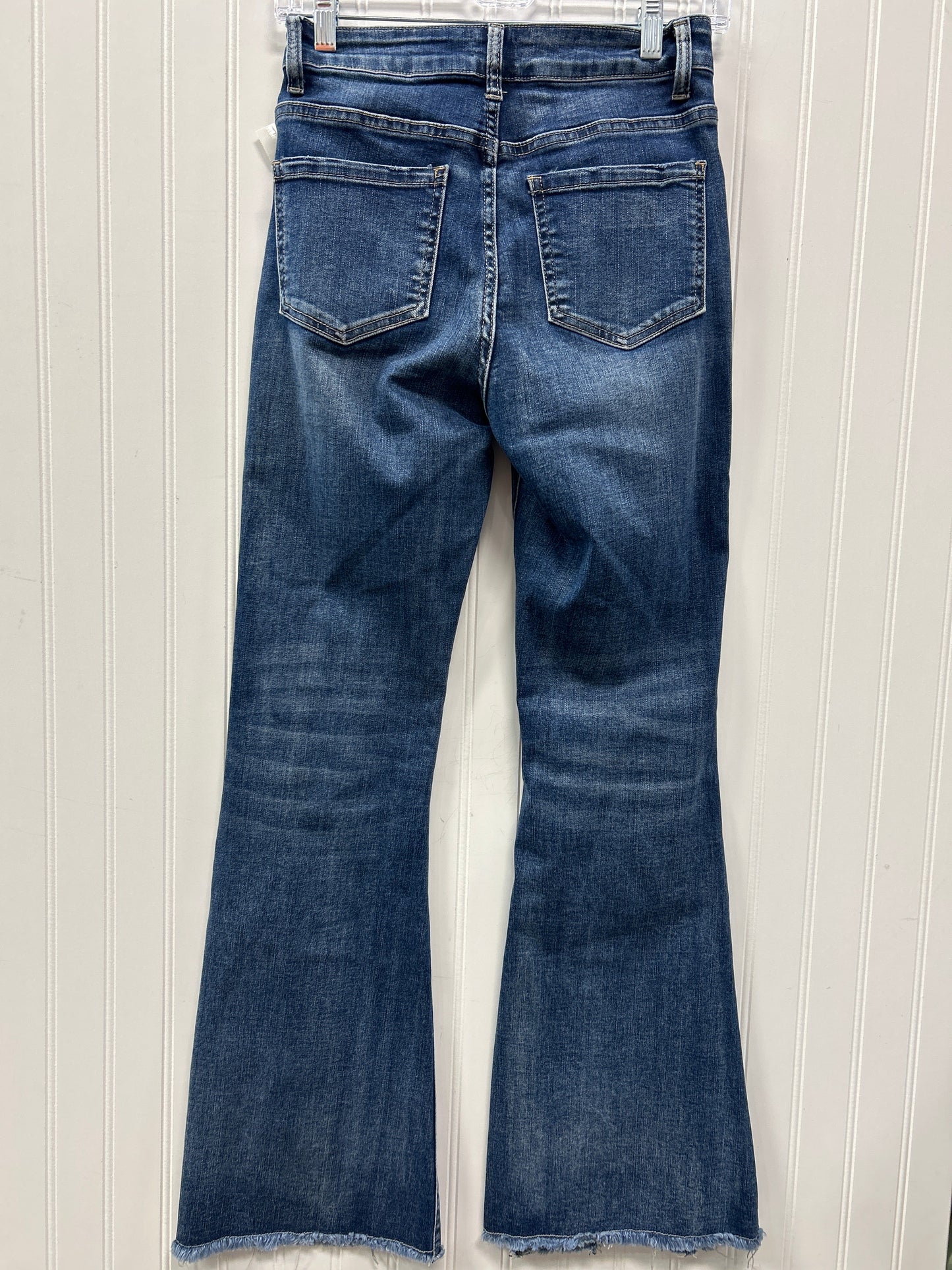 Jeans Flared By Coco And Carmen In Blue Denim, Size:S