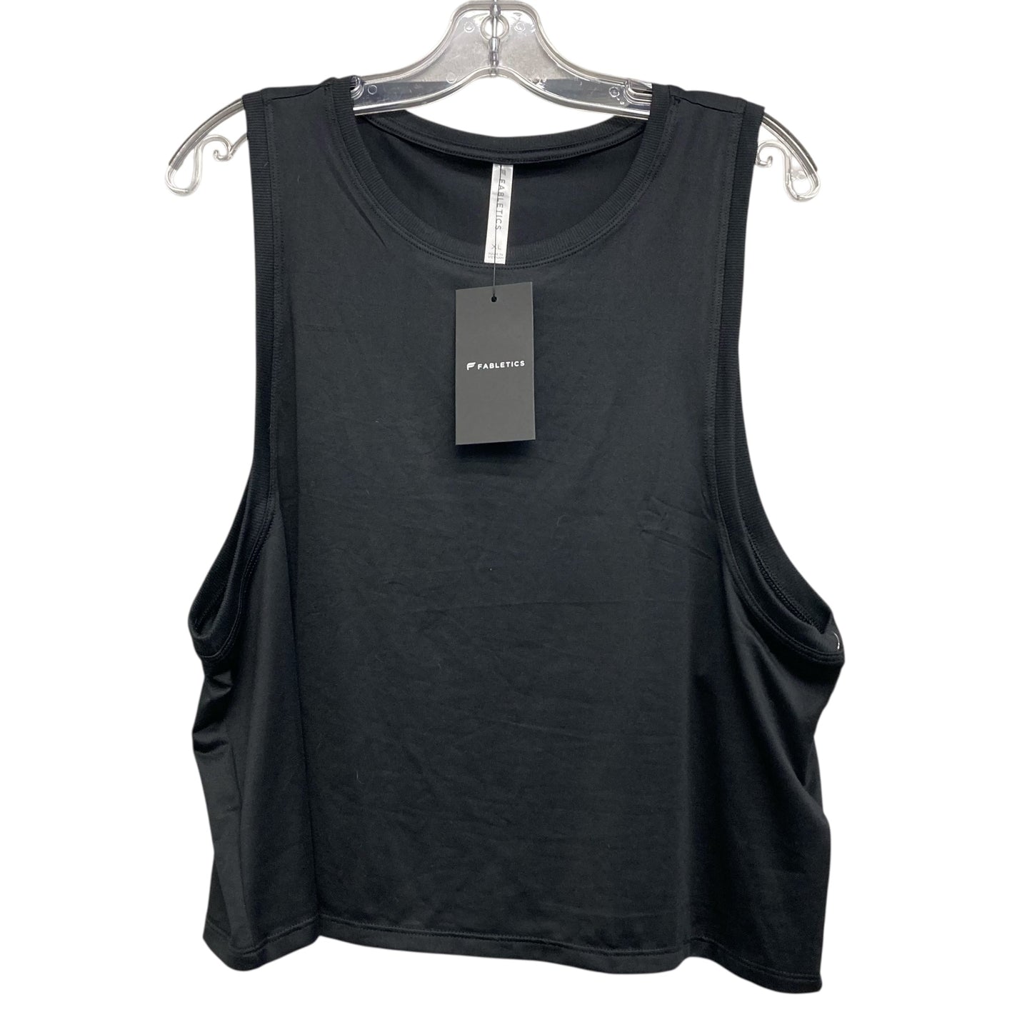 Athletic Tank Top By Fabletics In Black, Size:Xl