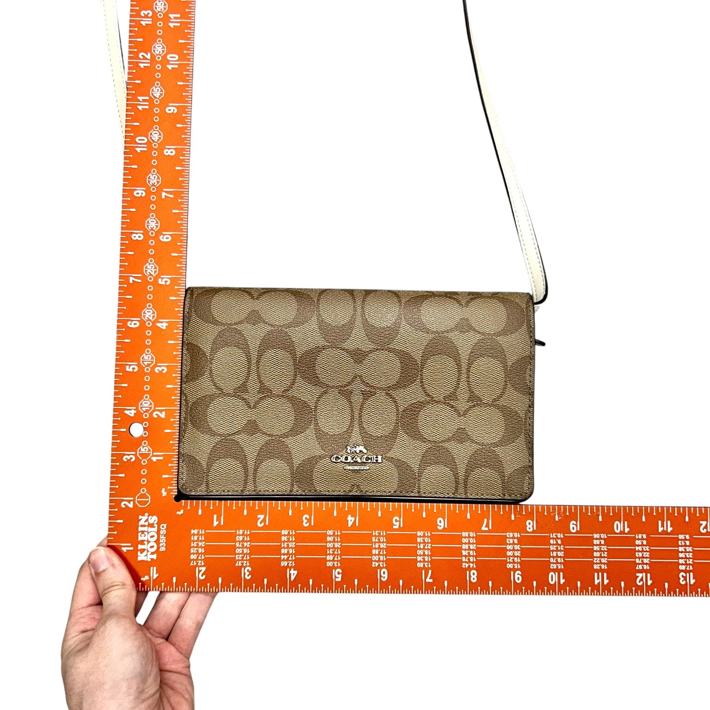 Crossbody Designer By Coach, Size: Small