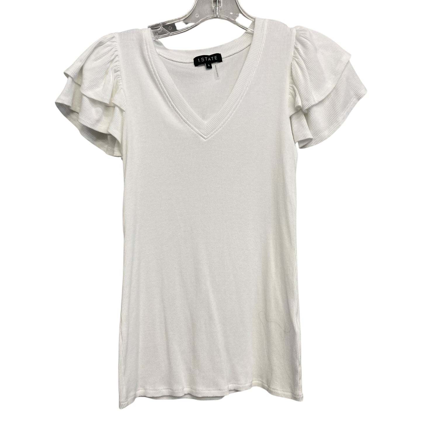 Top Ss By 1.State In White, Size:S
