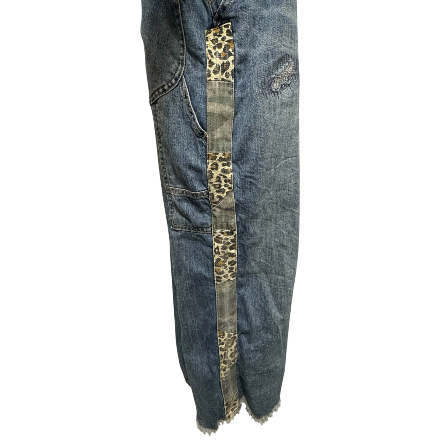 Overalls By Pilcro In Blue Denim, Size: 8/29