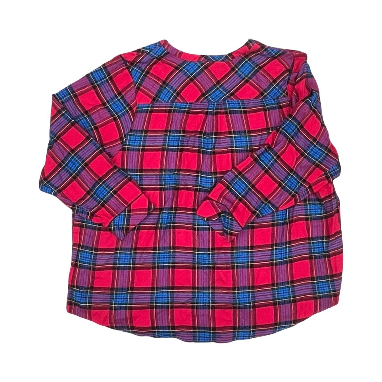 Blouse Ls By Torrid In Blue & Red, Size:4X