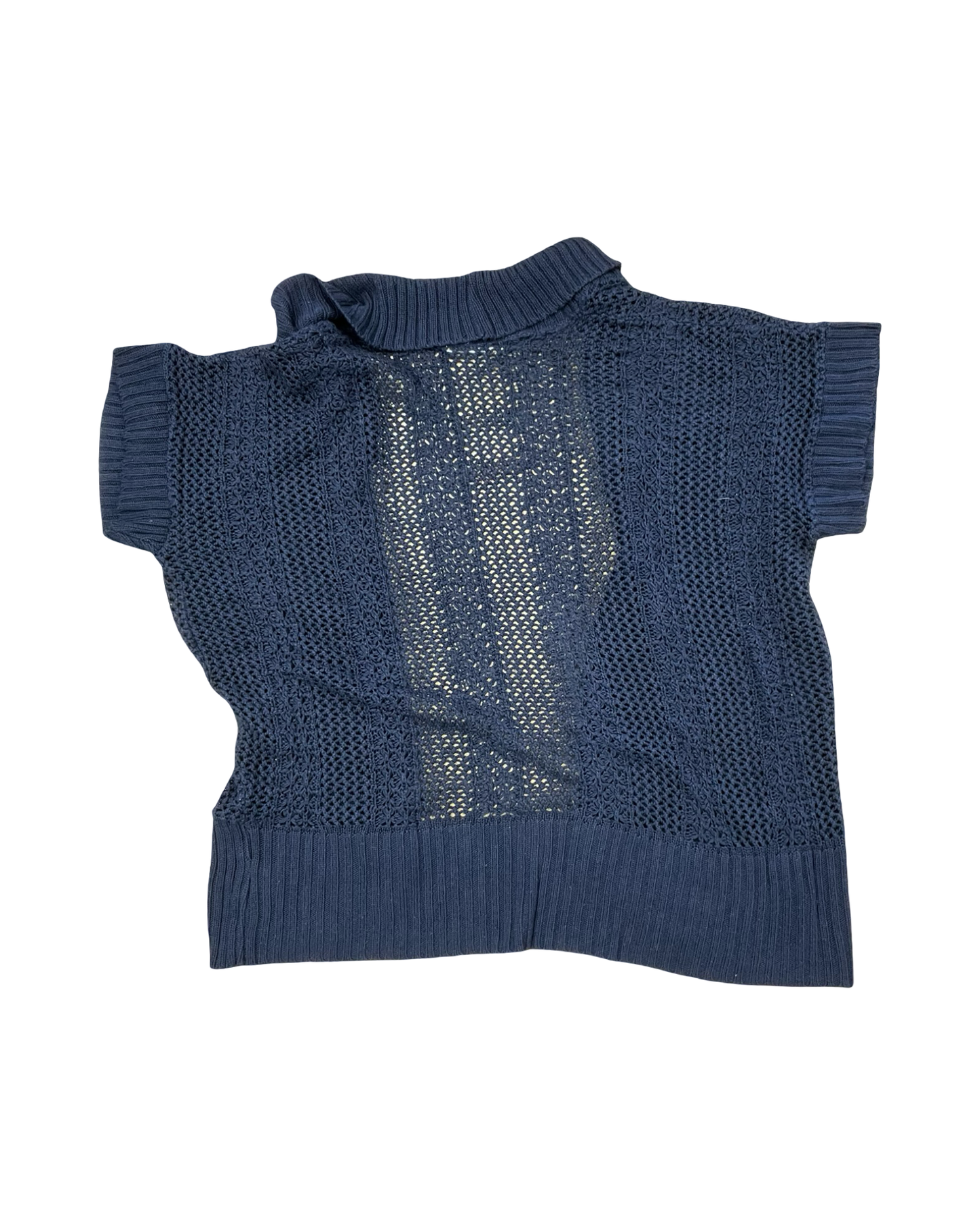 Cardigan By Dressbarn In Blue, Size:1X