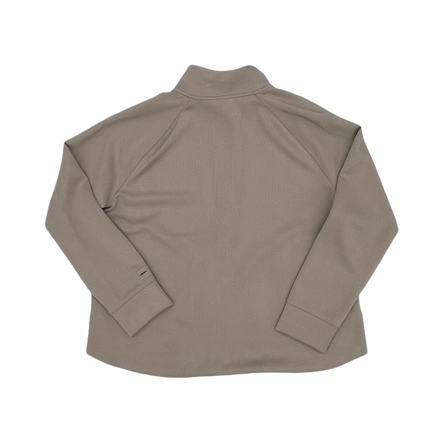 Athletic Jacket By Dkny In Brown, Size:Xl