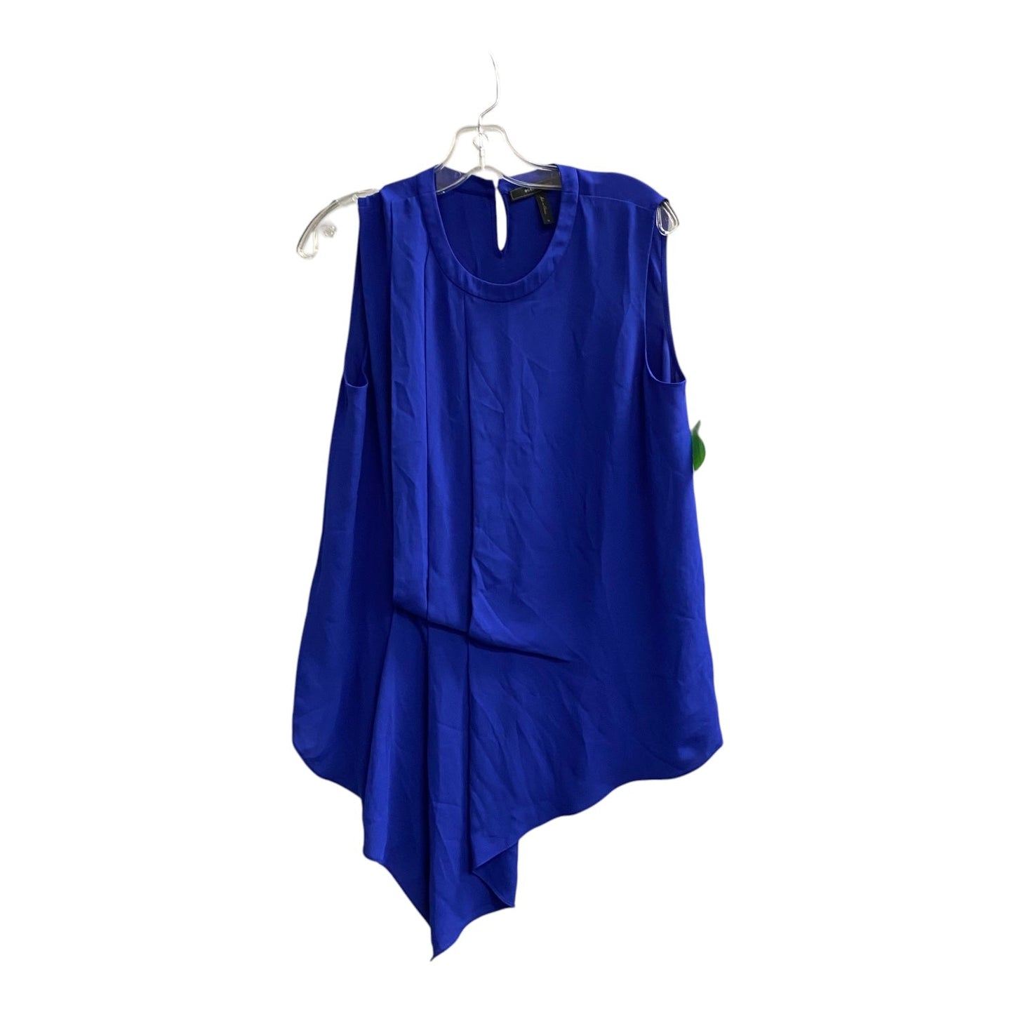 Top Sleeveless By Bcbgmaxazria In Blue, Size:M