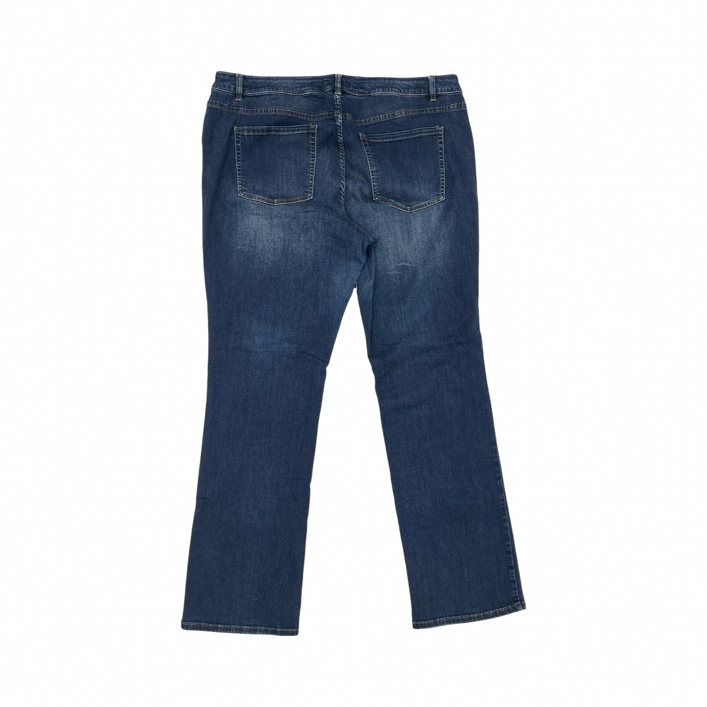 Jeans Boot Cut By Lane Bryant In Blue Denim, Size:22