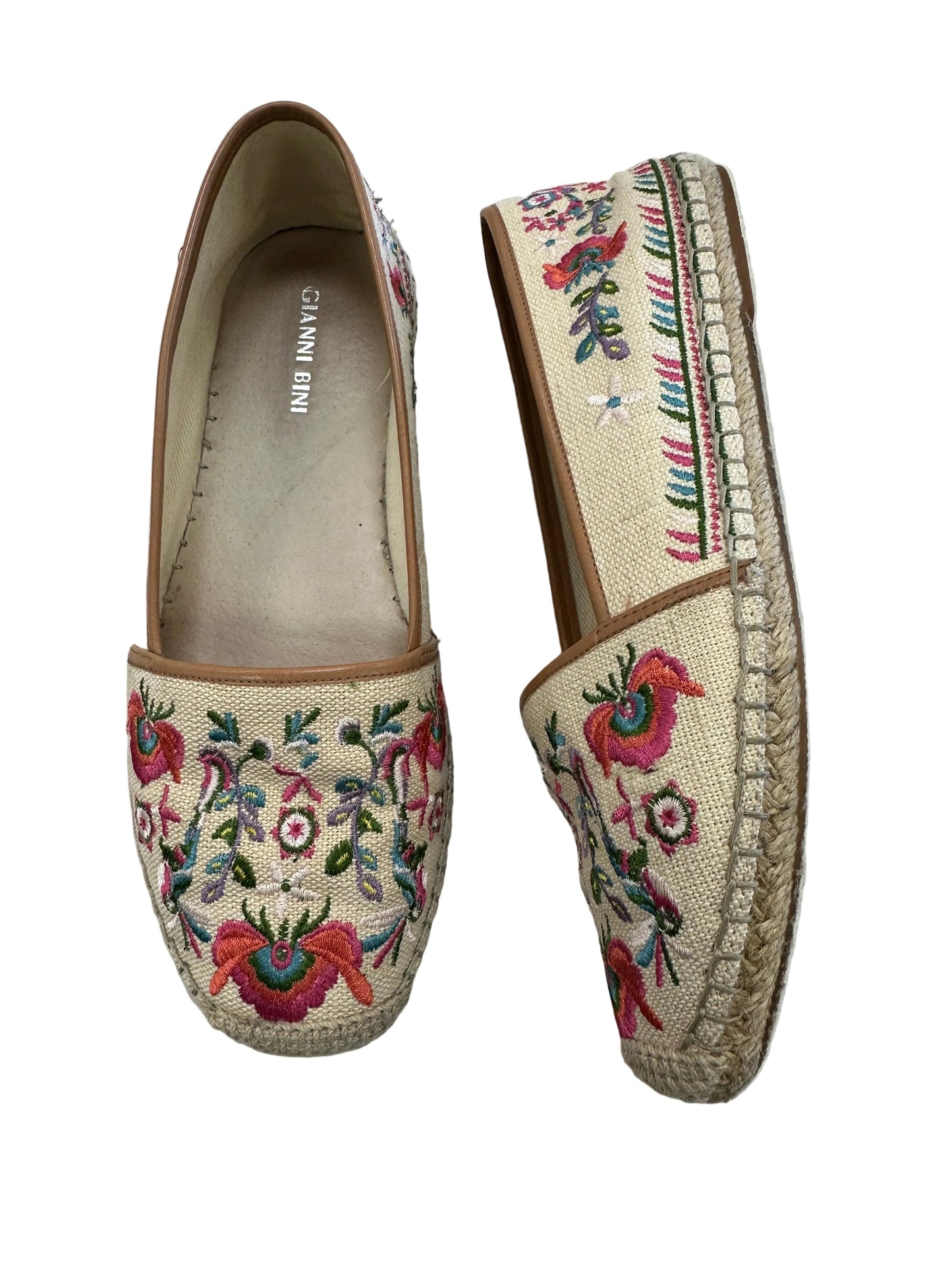 Sandals Flats By Gianni Bini In Multi, Size:8.5