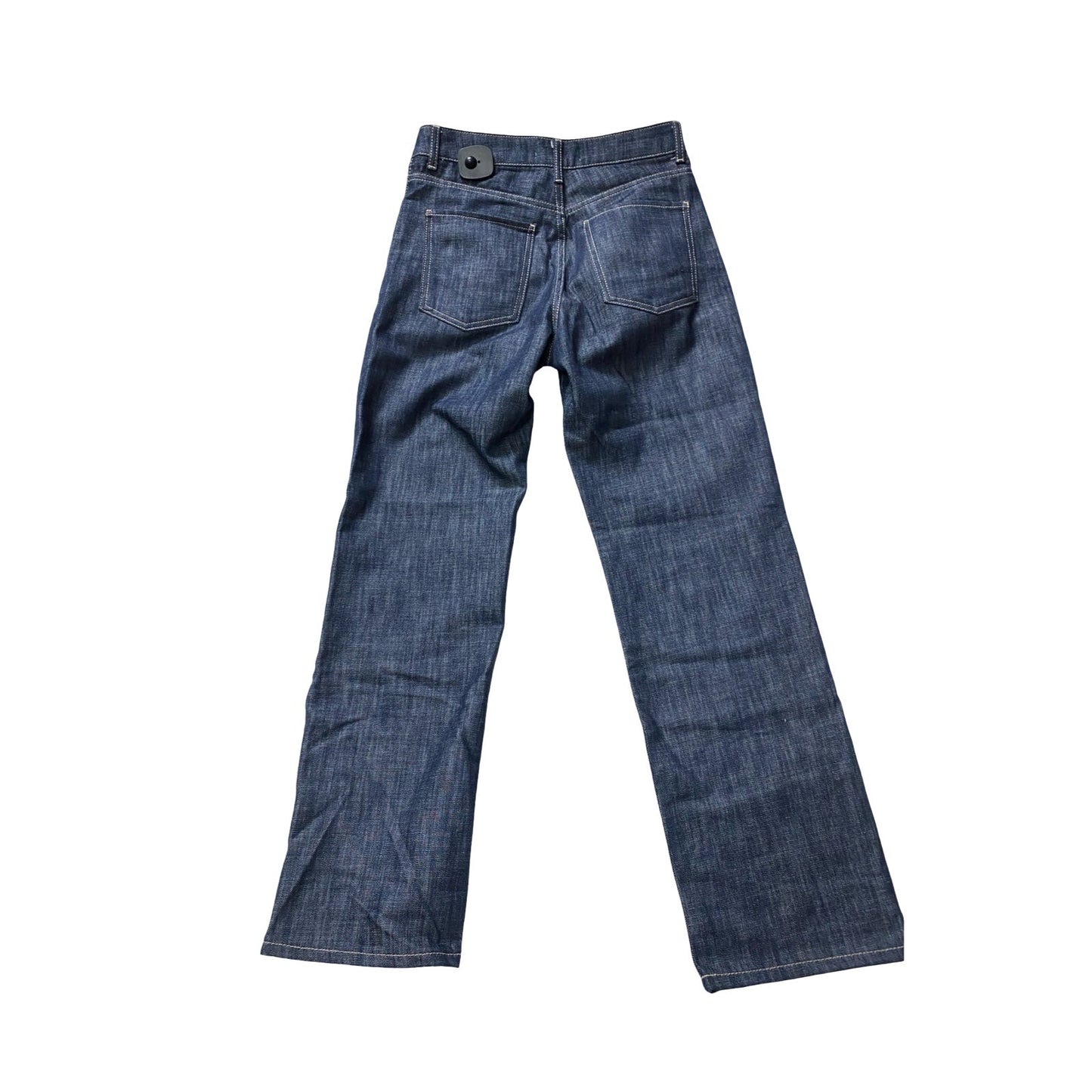 Jeans Wide Leg By Zara In Blue Denim, Size:4