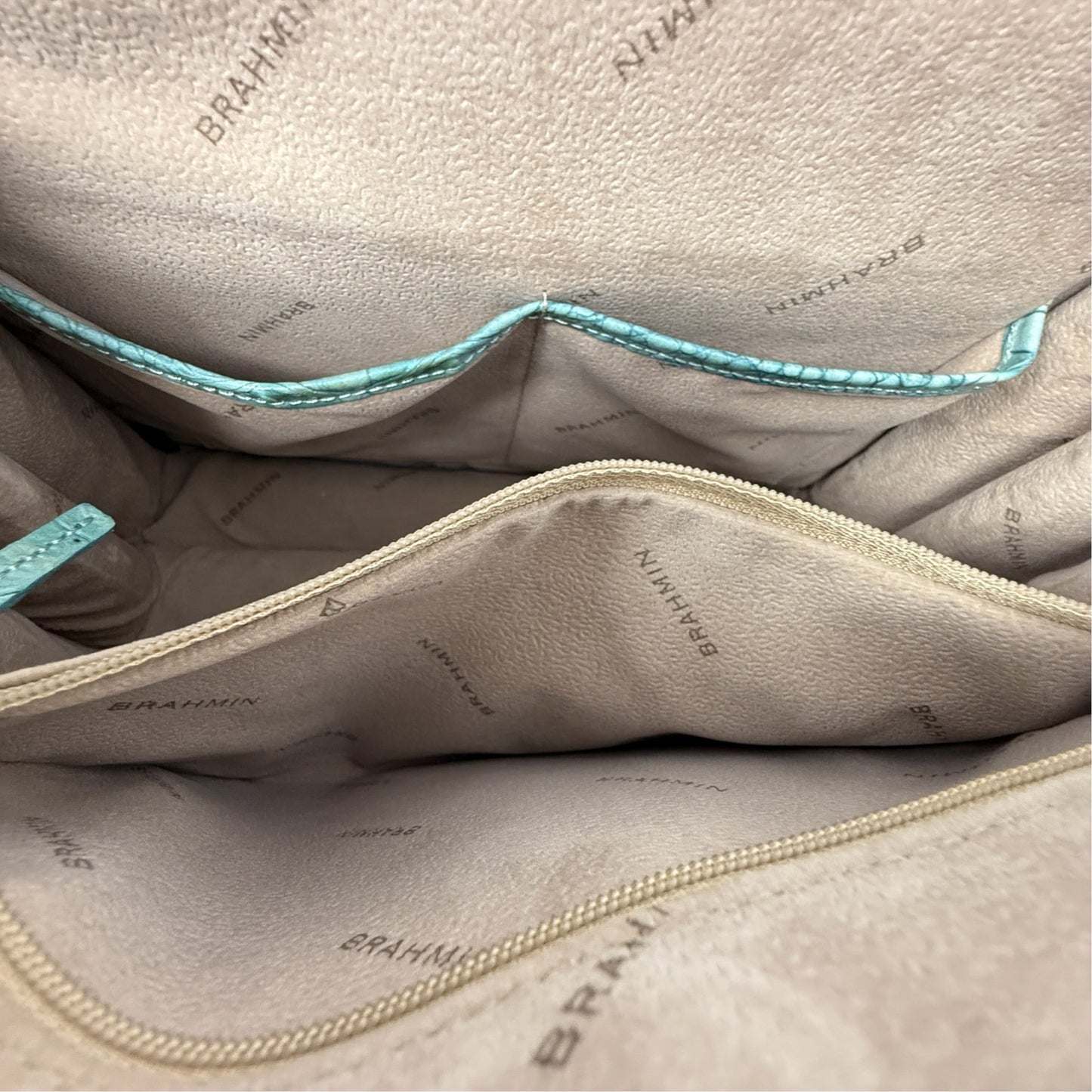 Gabriella Satchel In Astral Melbourne Designer By Brahmin, Size: Medium