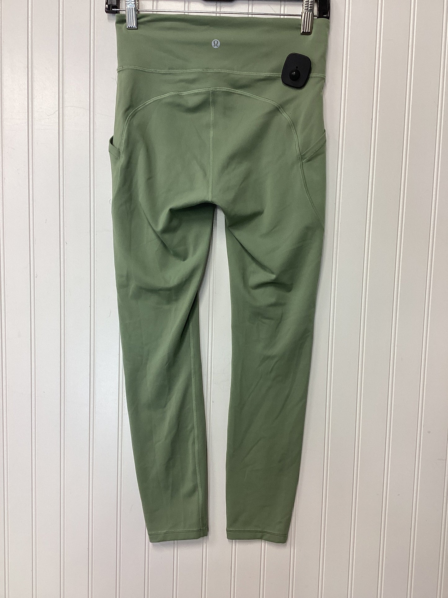 Athletic Leggings Capris By Lululemon In Green, Size:6