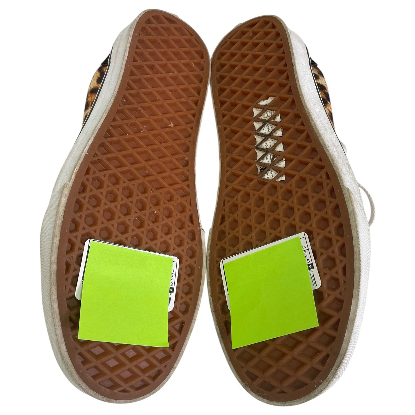 SHOES SNEAKERS by VANS In ANIMAL PRINT, Size: 6.5