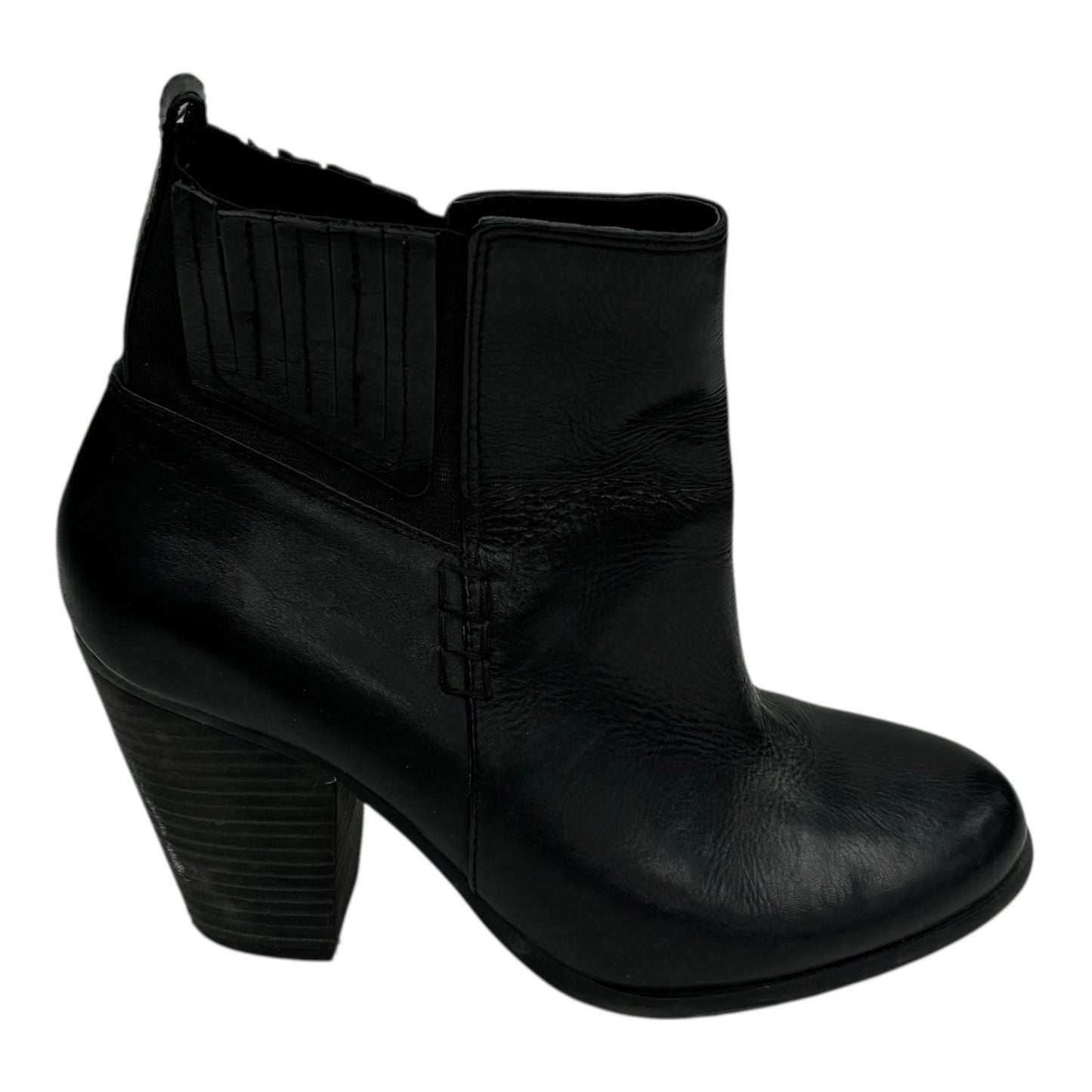Boots Leather By Vince Camuto In Black, Size:7.5