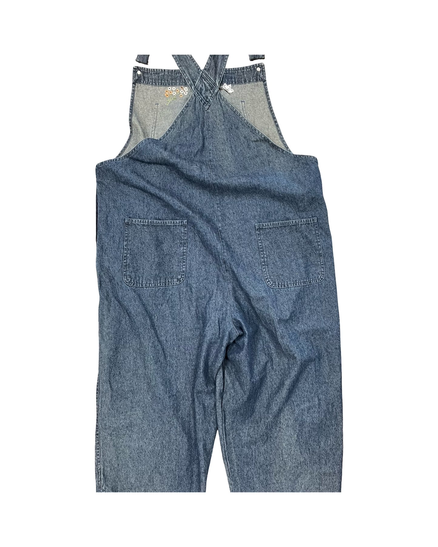 Overalls By Agapo In Blue Denim, Size:1X