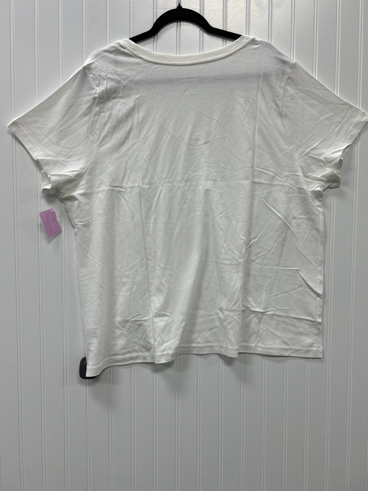 Top Ss Basic By A New Day In White, Size:2X
