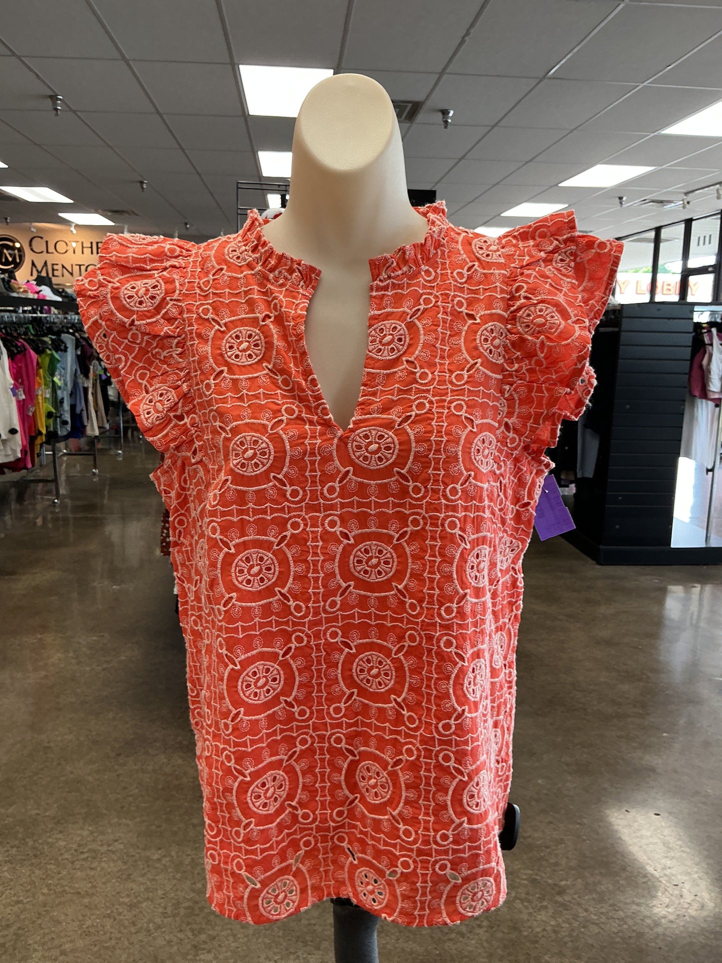 Top Ss By Sam Edelman In Orange, Size:S