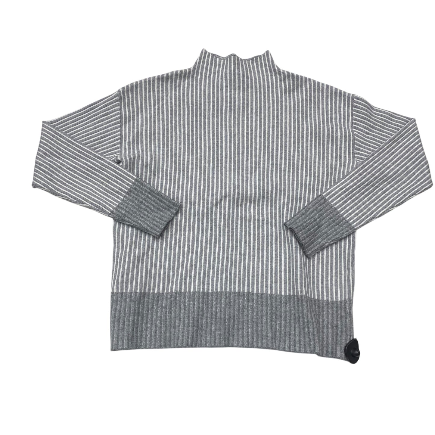 Sweater By Christian Siriano In Grey & White, Size:S