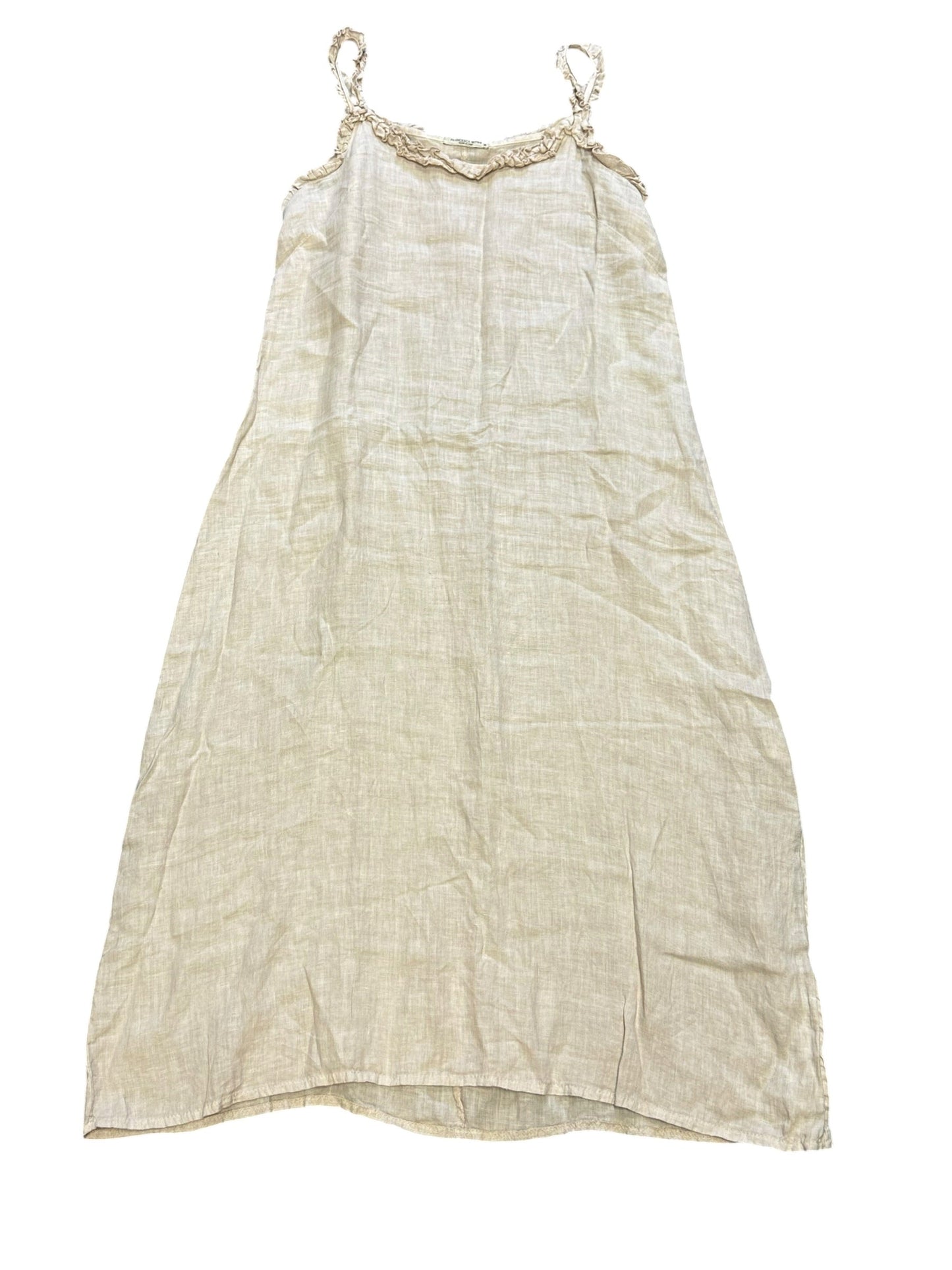 Dress Casual Maxi By Cmc In Tan, Size:M