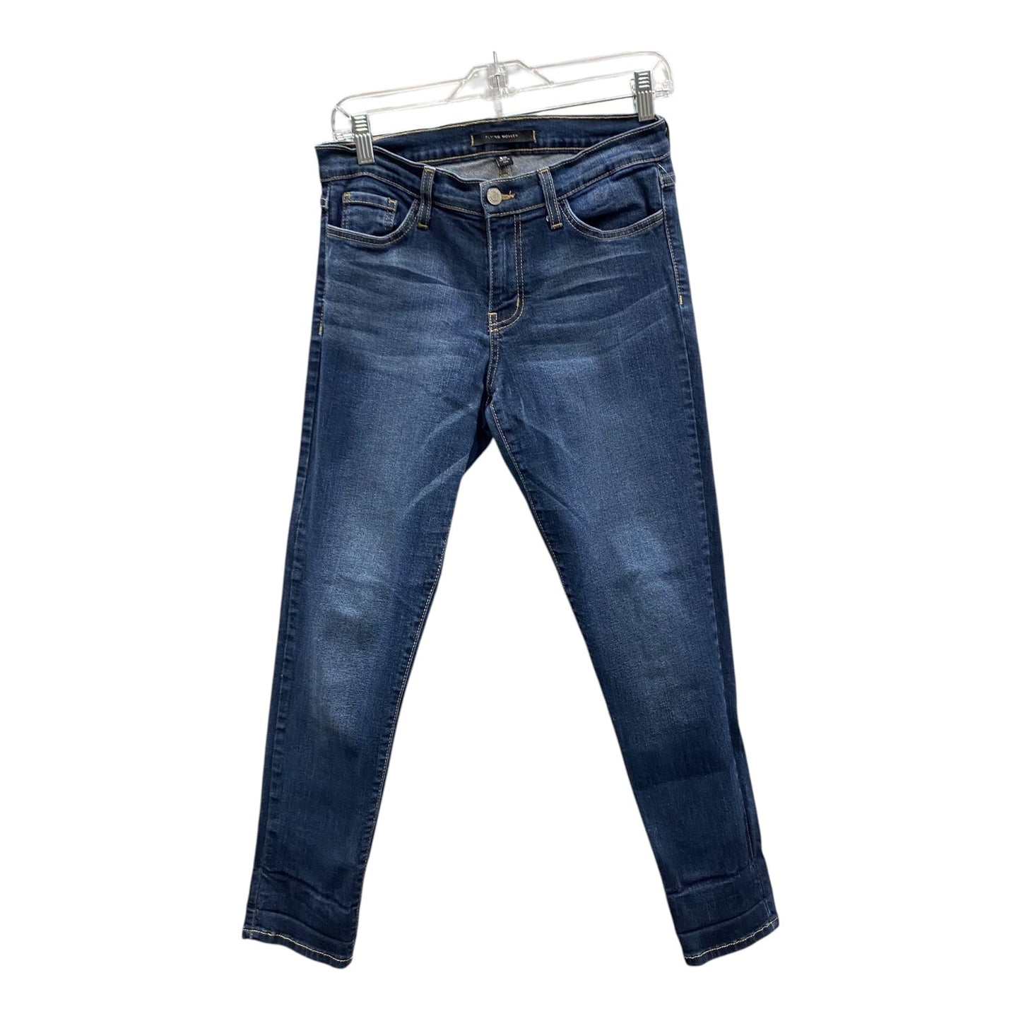 Jeans Skinny By Flying Monkey In Blue, Size:8