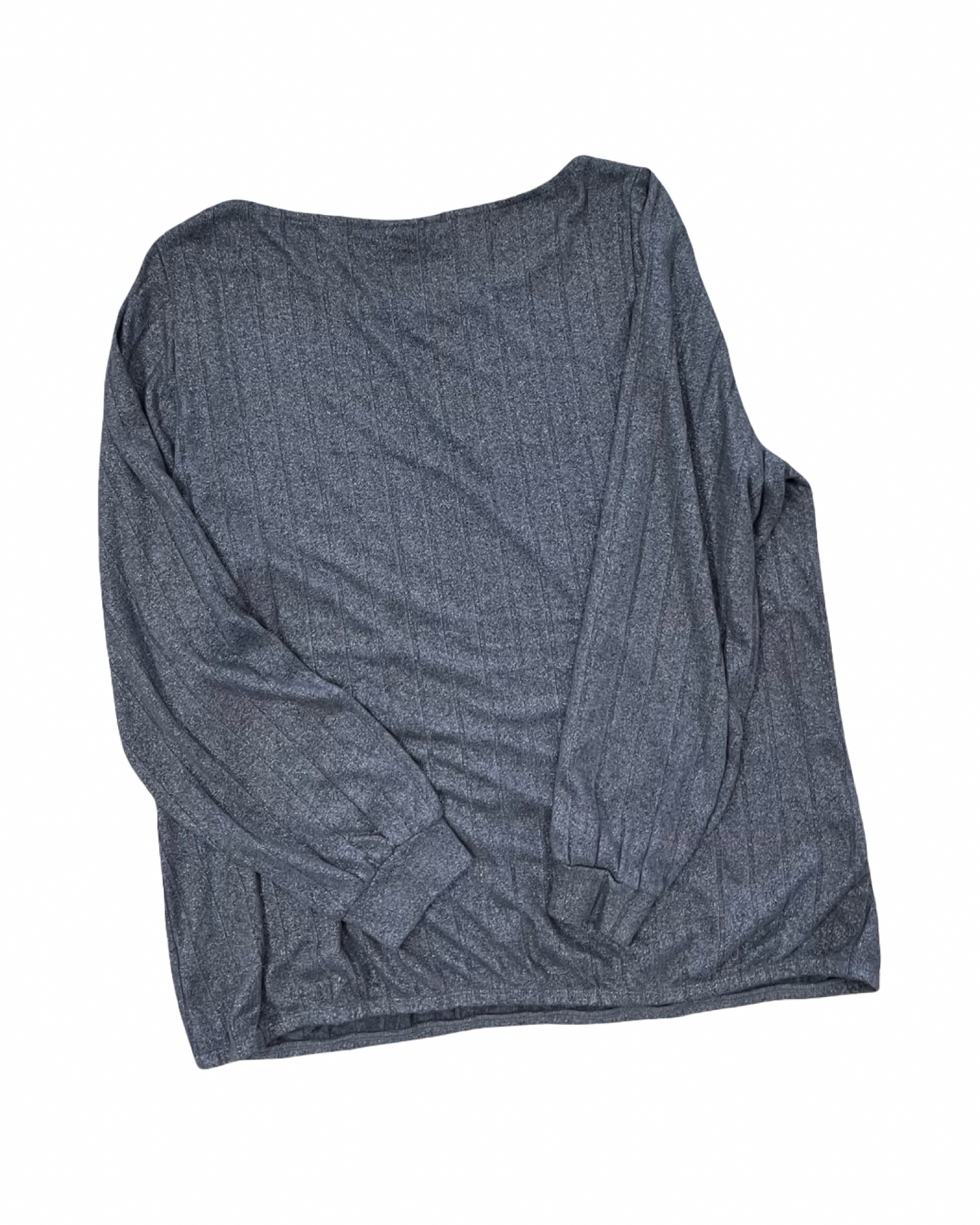 Top Ls By Lane Bryant In Grey, Size:2X