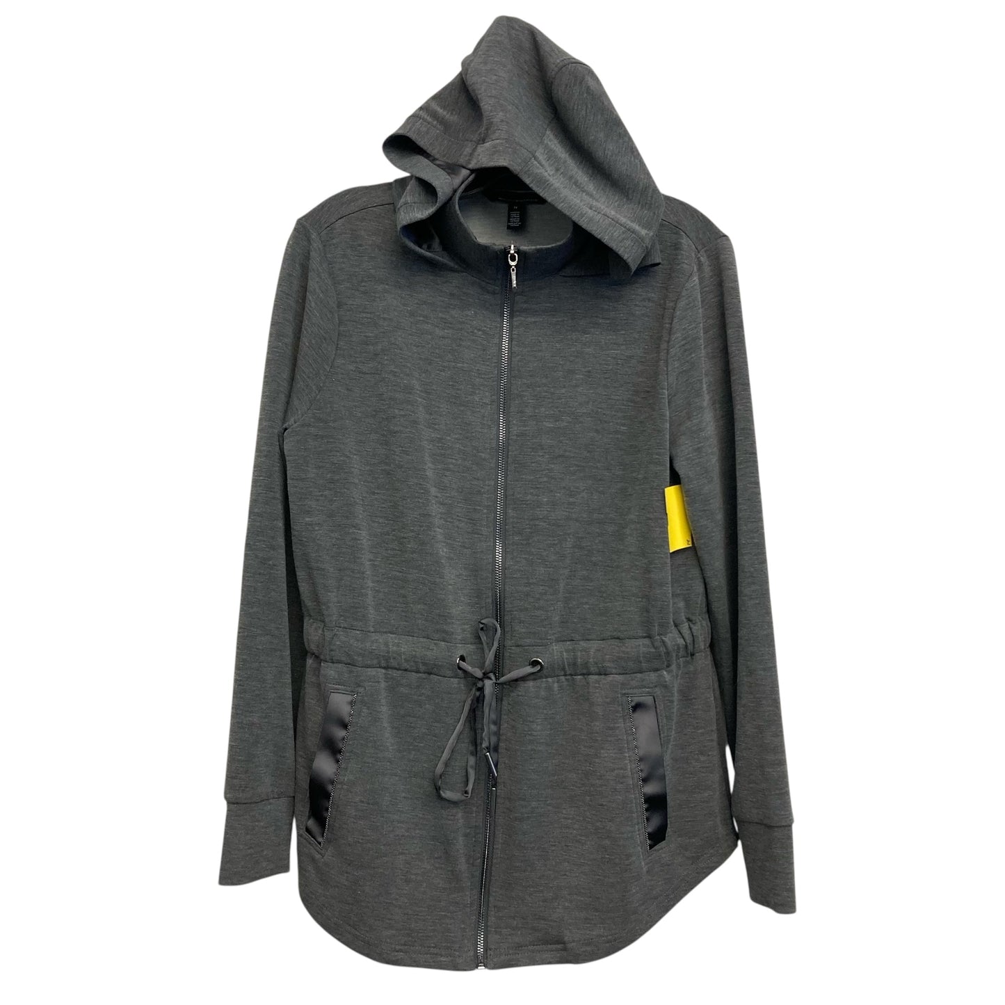 Athletic Jacket By White House Black Market In Grey, Size:M