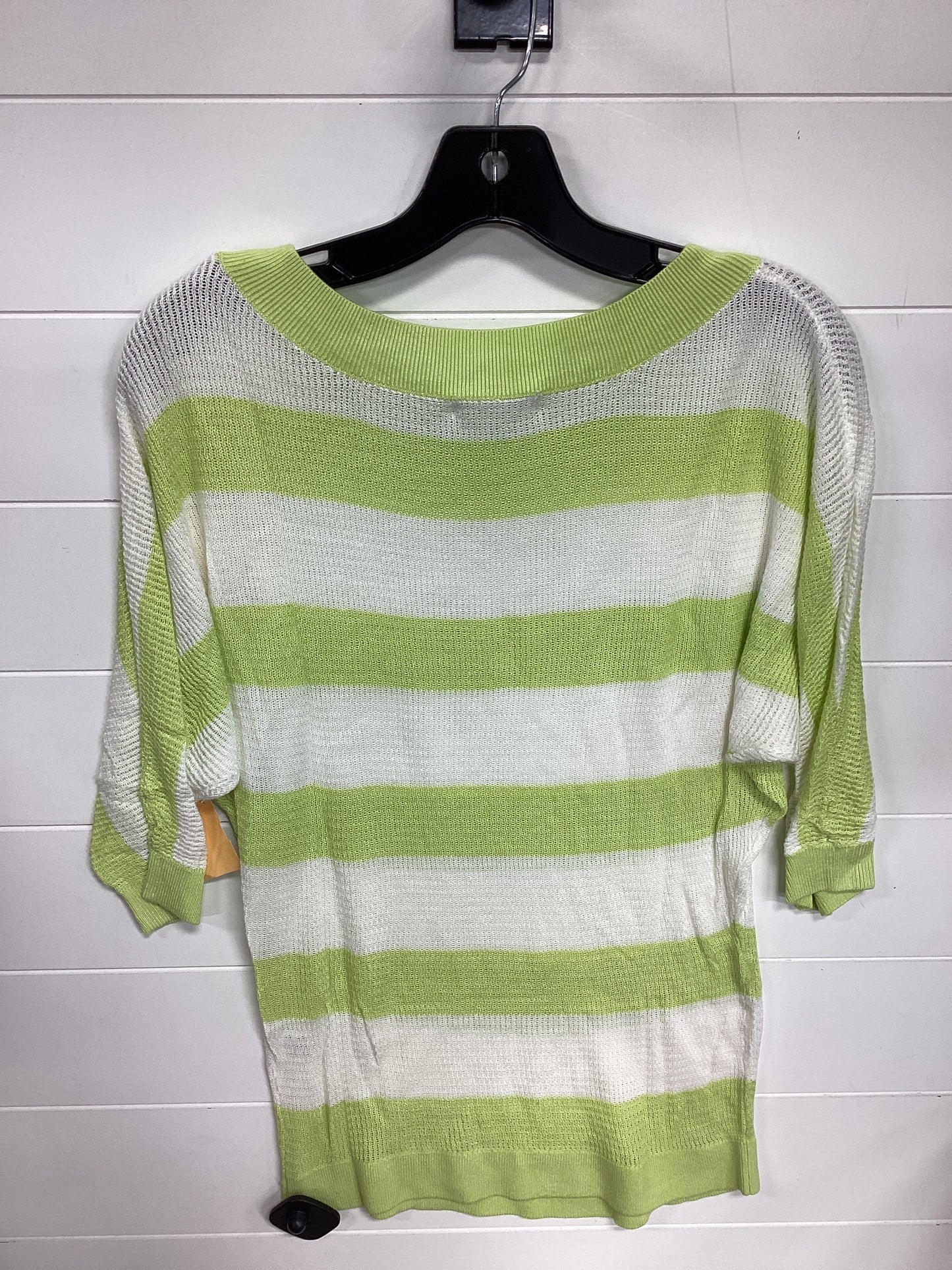 Top Ss By New York And Co In Green & White, Size:M