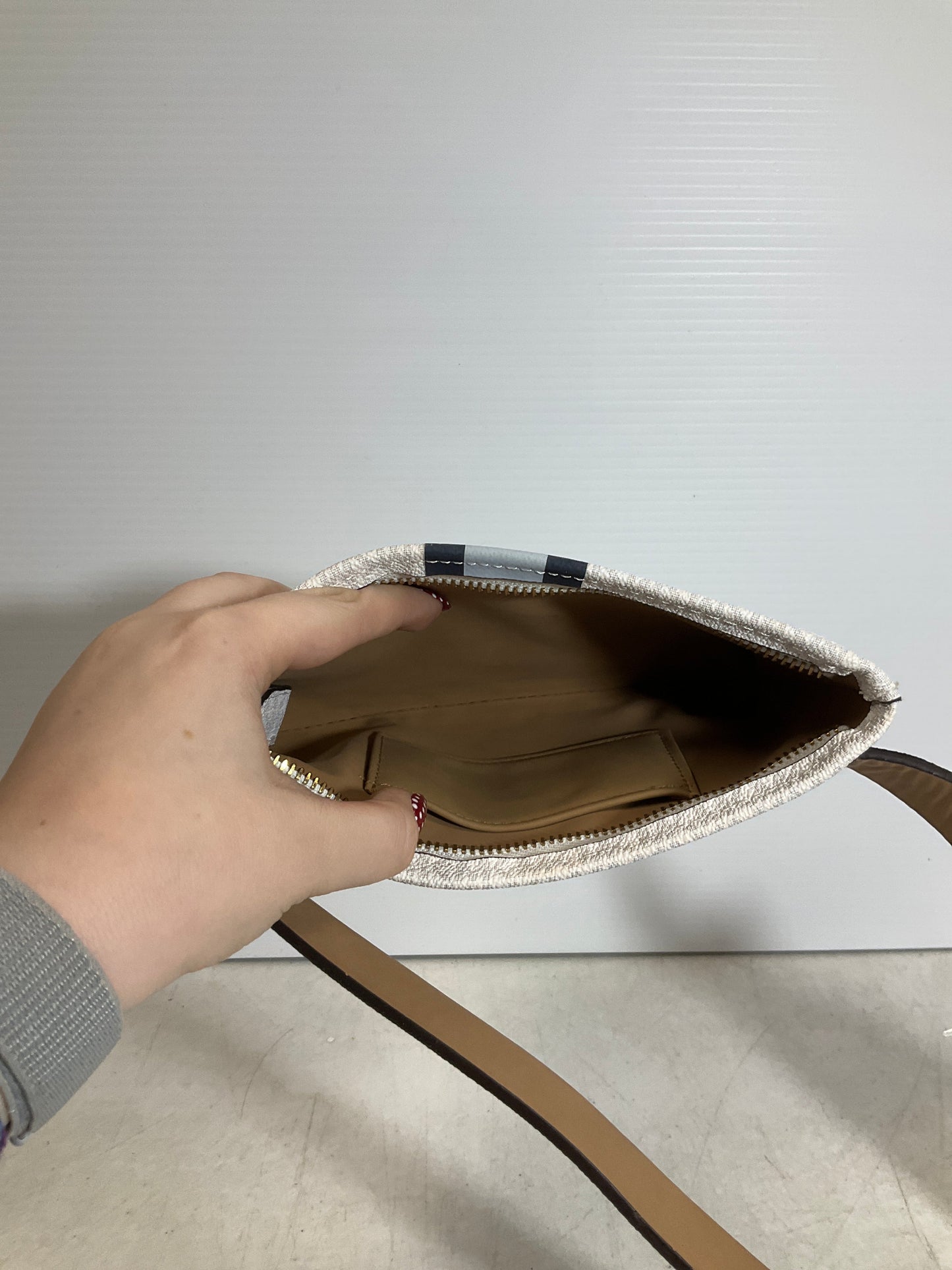 Belt Bag Designer By Michael Kors In White, Size:Small