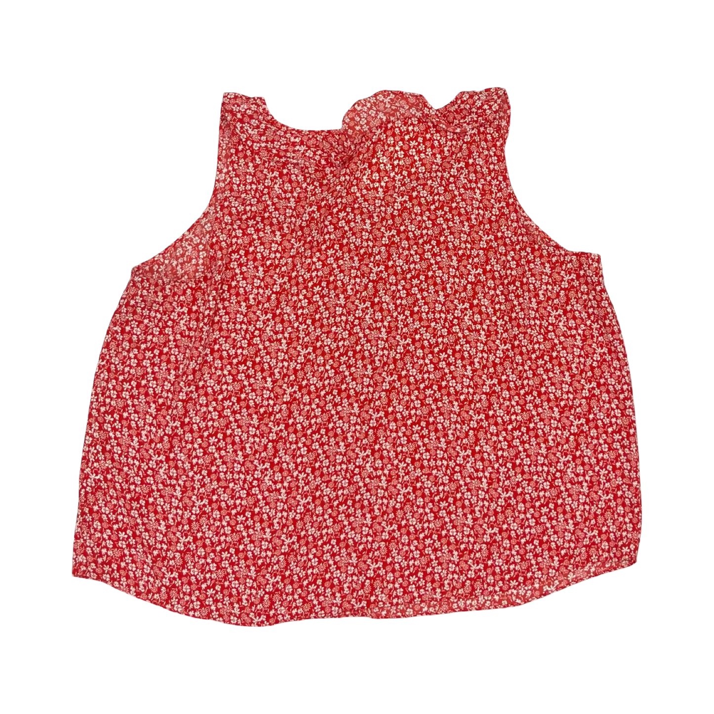 Blouse Sleeveless By Lc Lauren Conrad In Red, Size:3X