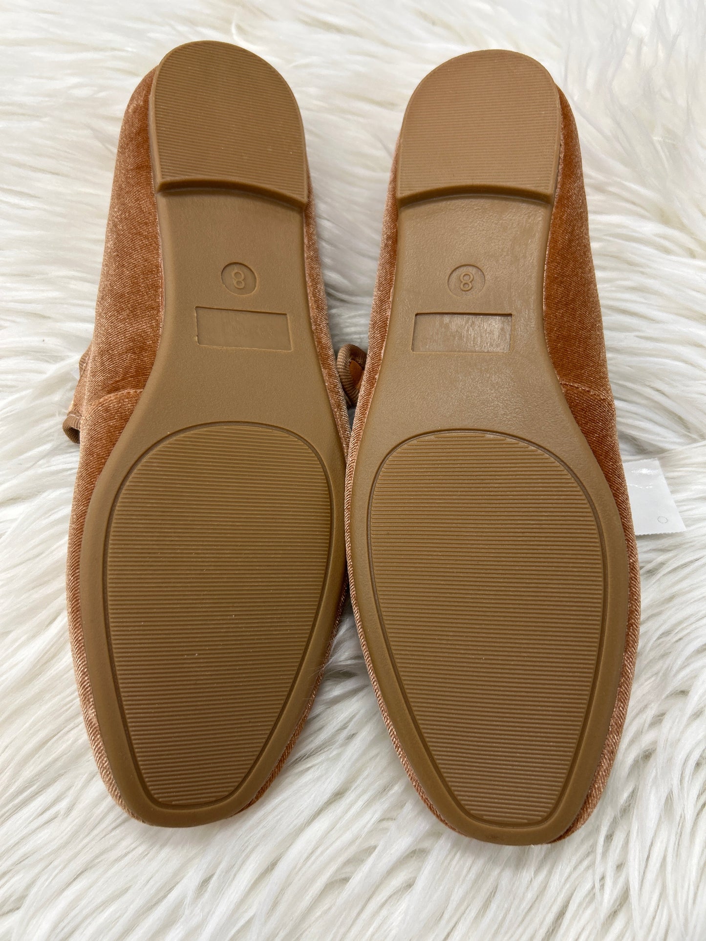 Shoes Flats By Cmc In Orange, Size:8