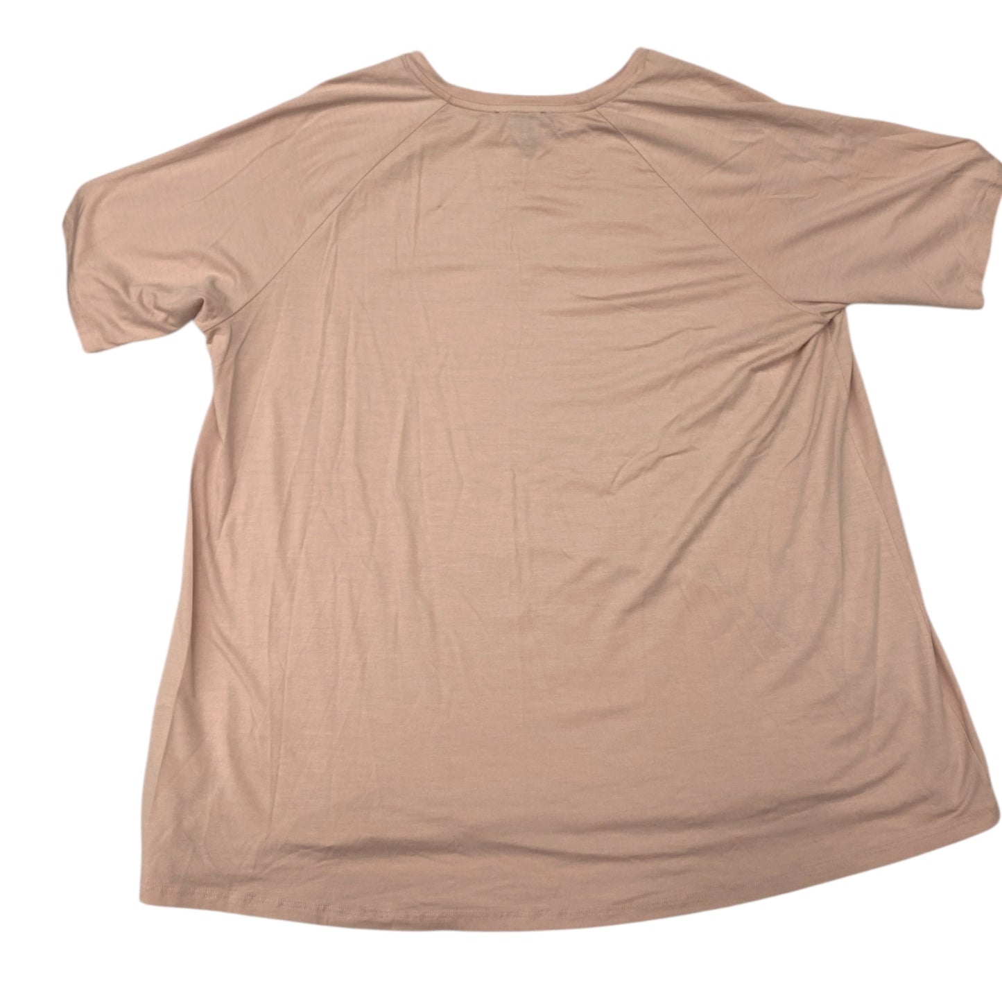 Top Ss Designer By Eileen Fisher In Pink, Size:Xl