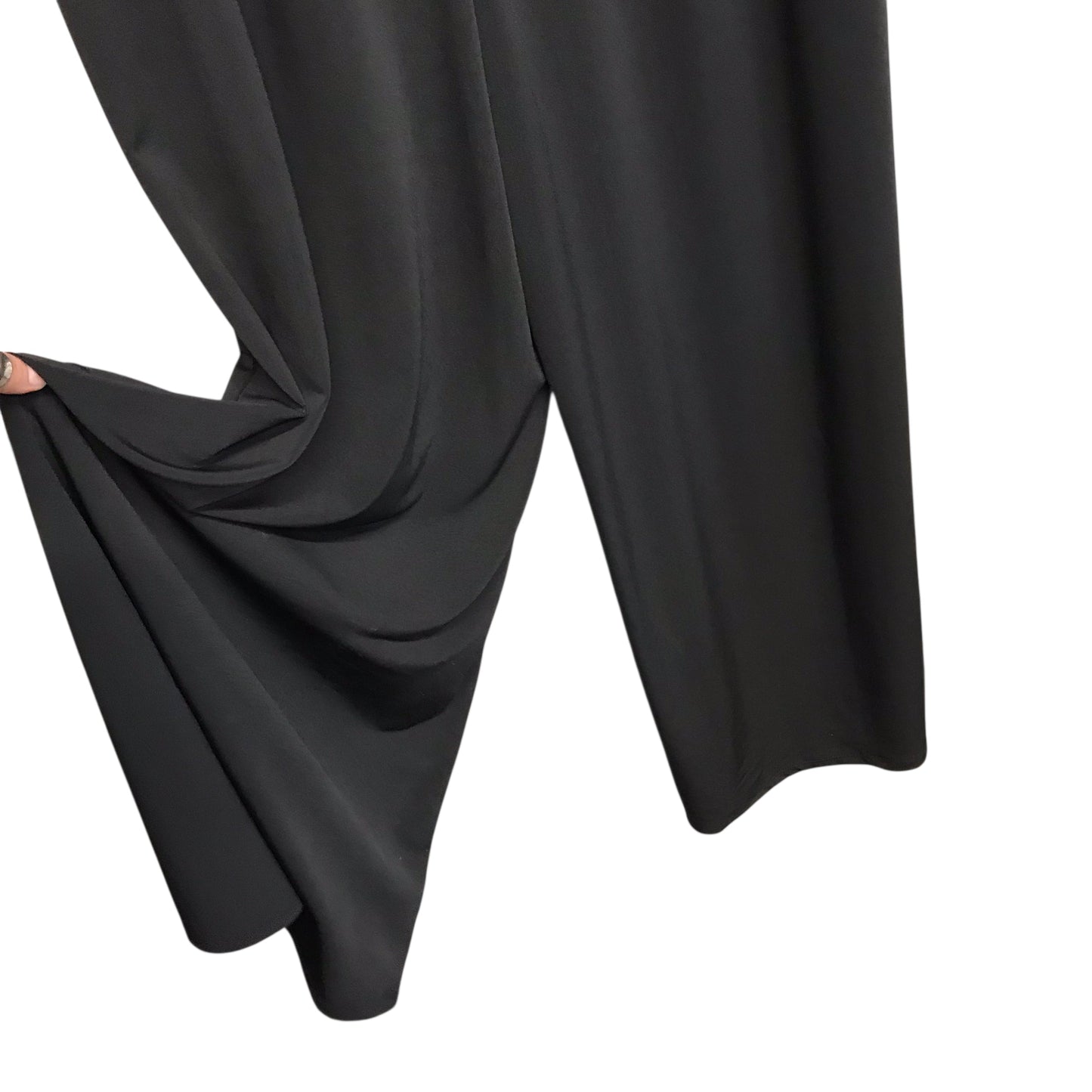 Jumpsuit By Soft Surroundings In Black, Size:1X