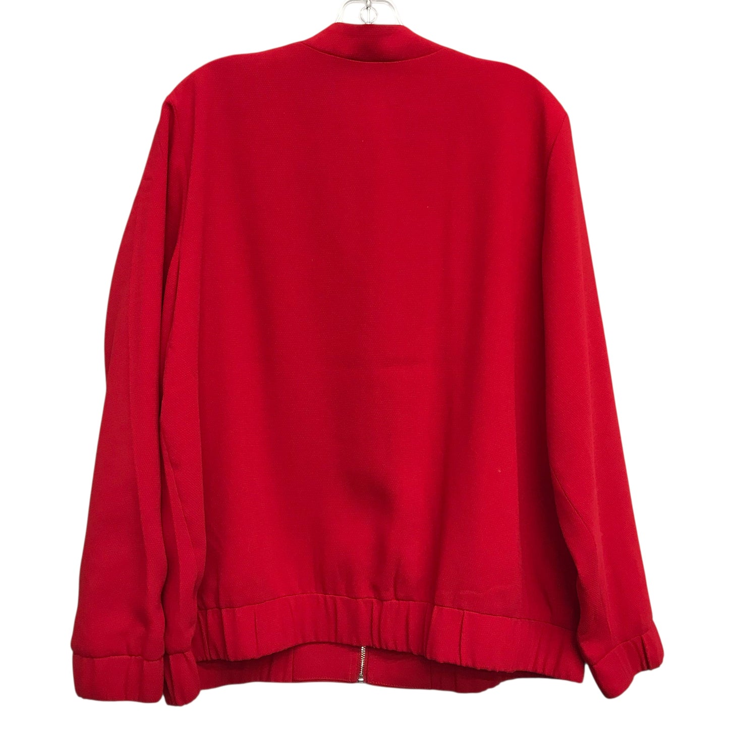 Jacket Other By Chicos In Red, Size:L