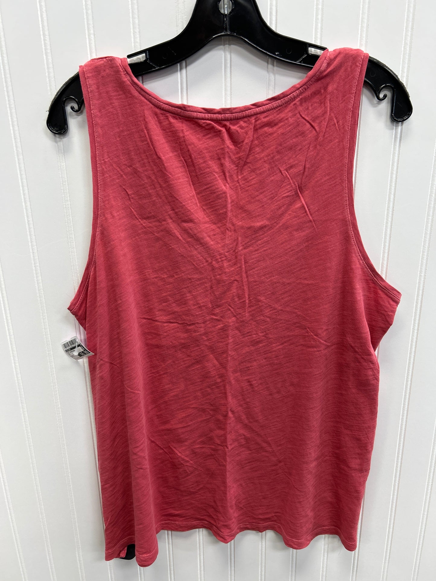 Top Sleeveless By Old Navy In Red, Size:L
