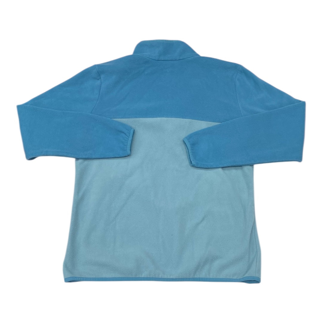 Jacket Fleece By Columbia In Teal, Size:L
