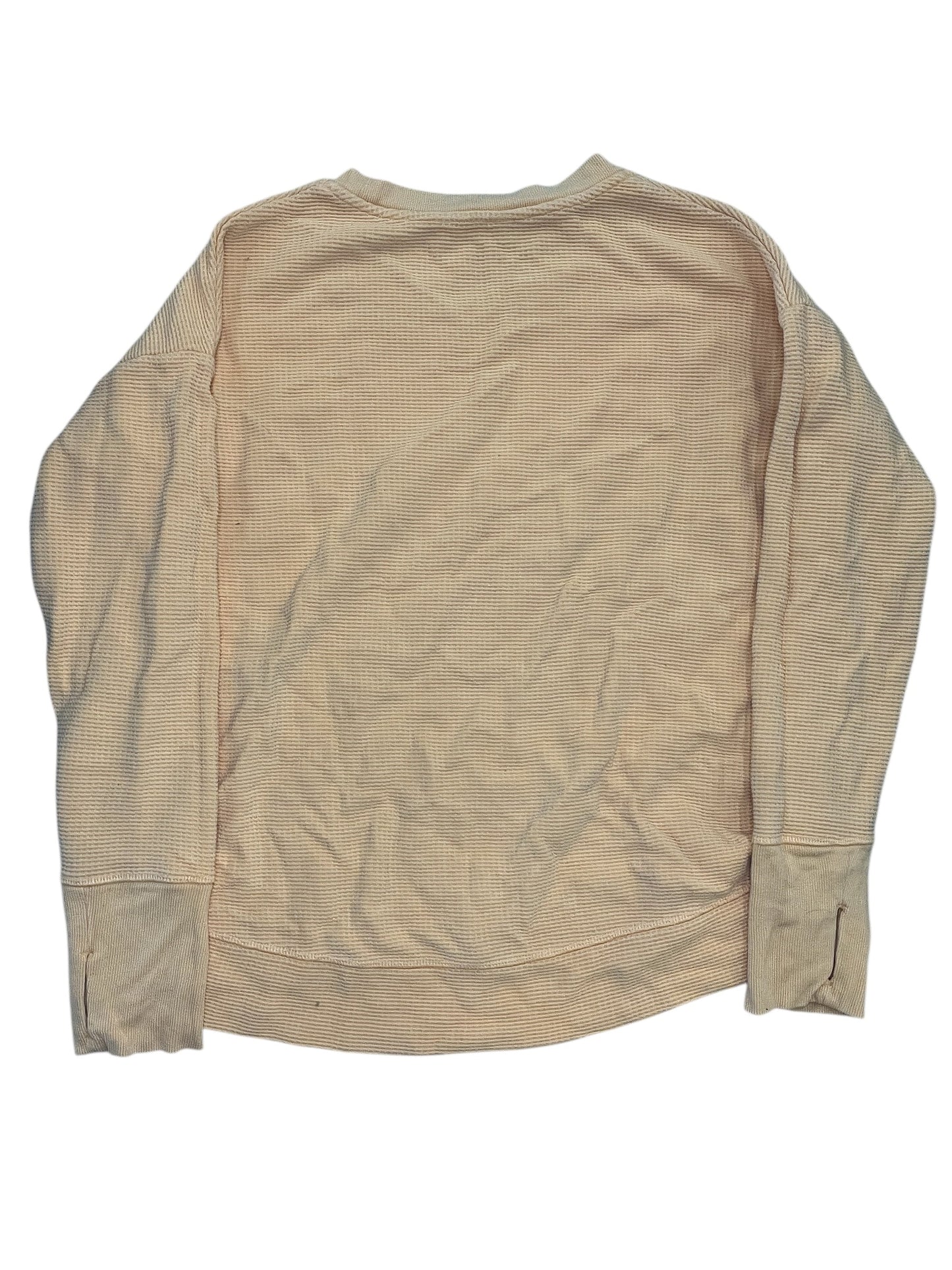 Sweatshirt Crewneck By Athleta In Orange, Size:L