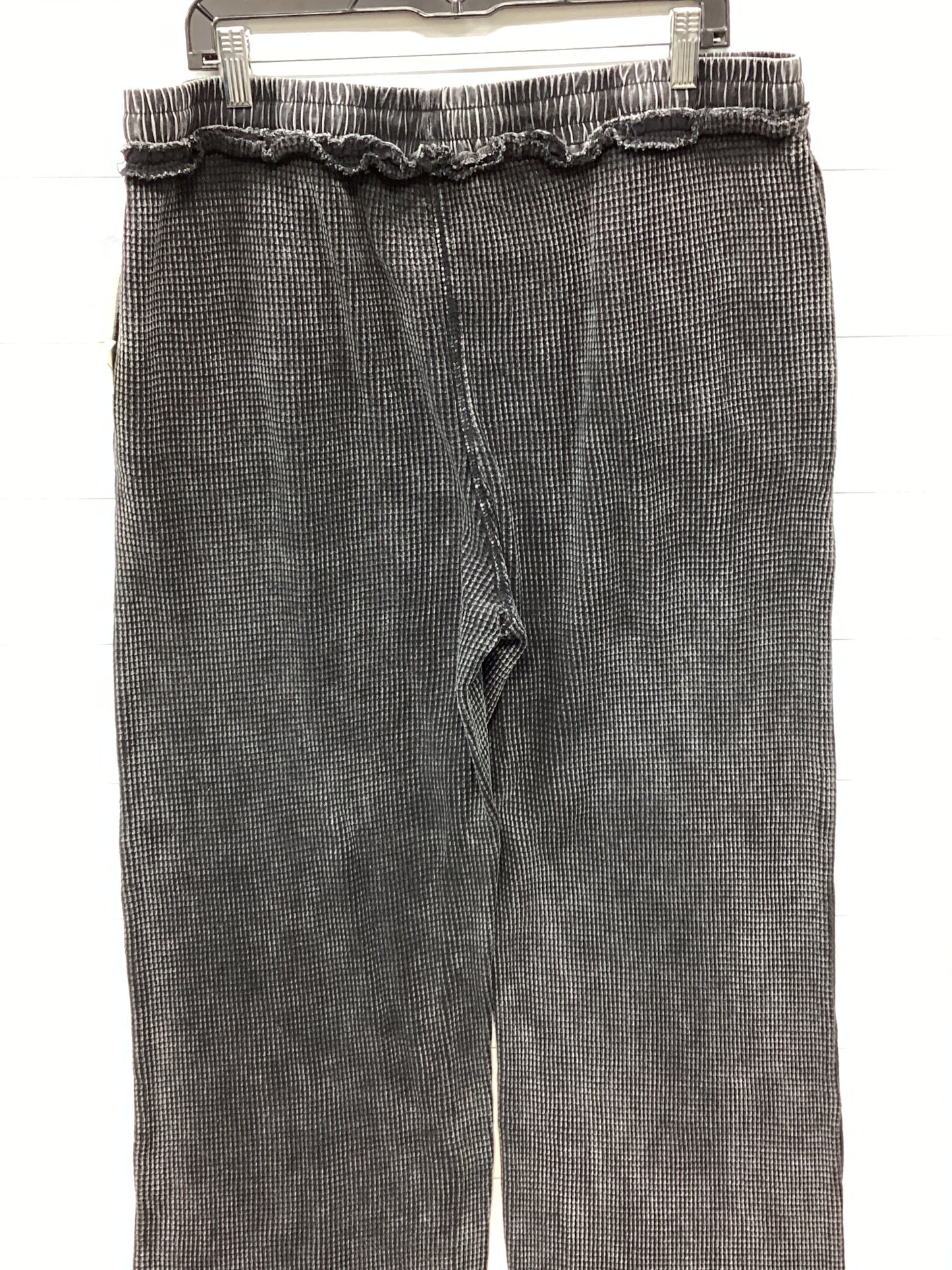 Pants Lounge By Mono B In Black, Size:3X