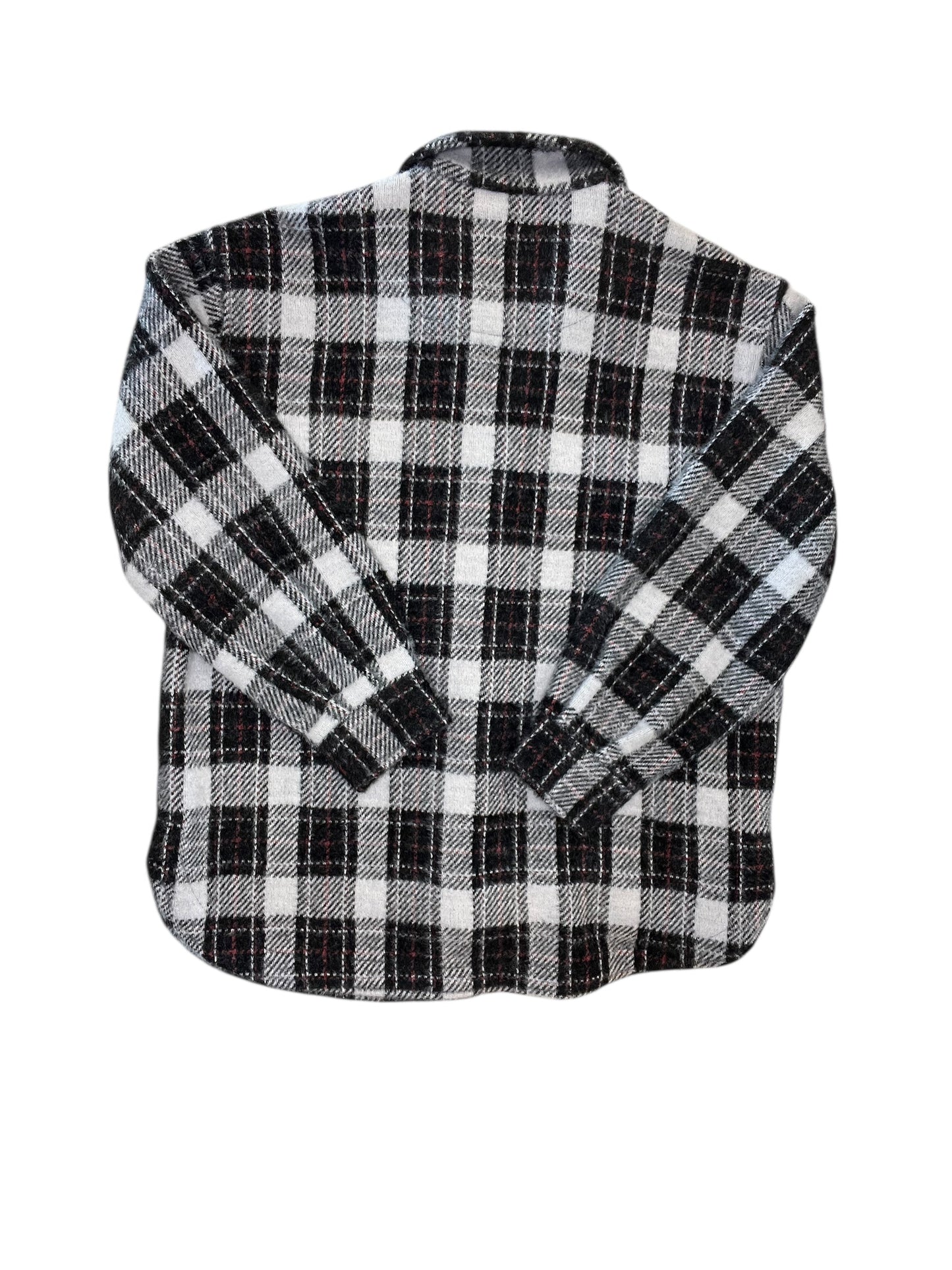 Jacket Shirt By Z Supply In Grey, Size:M