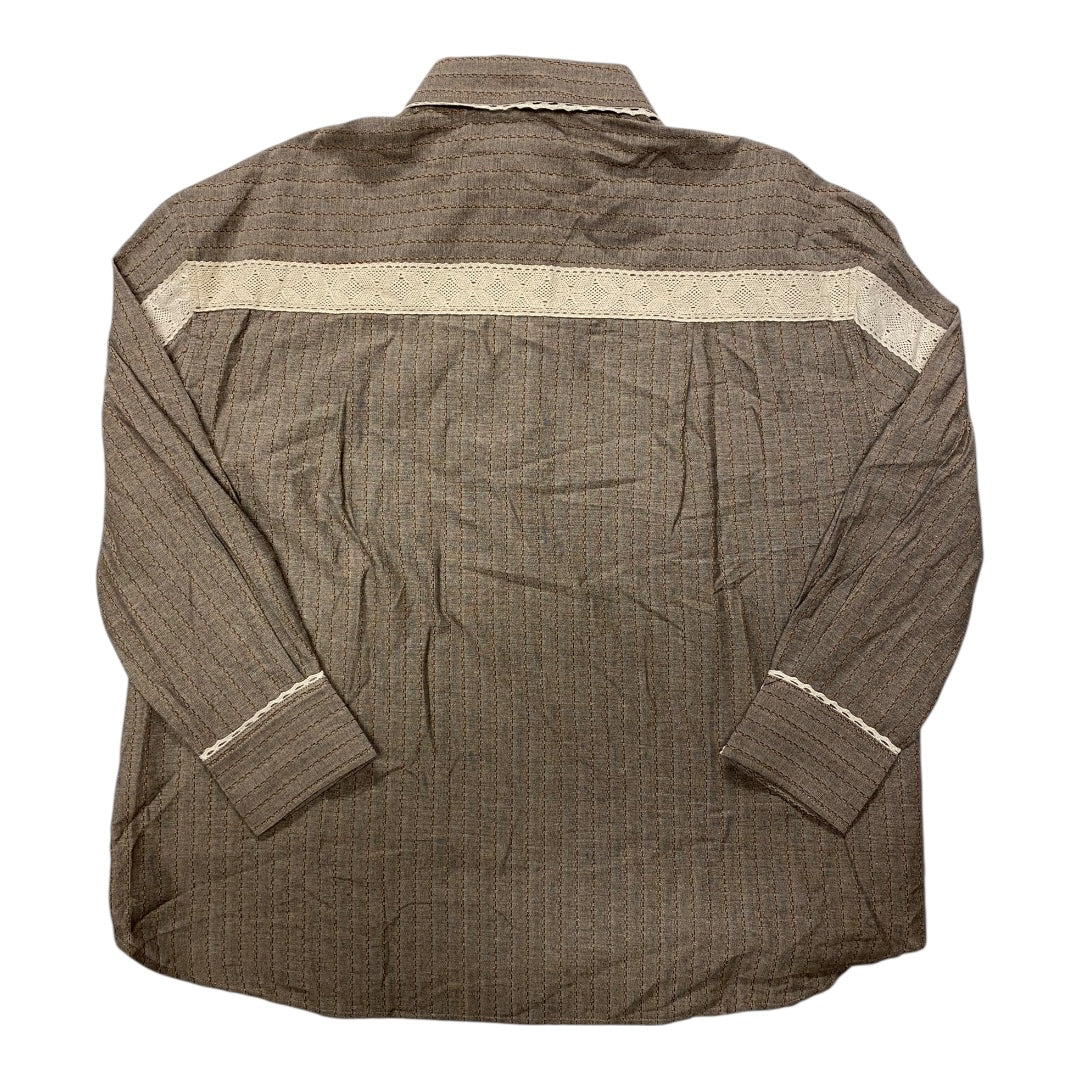 Top Ls By Ee Some In Brown, Size:L