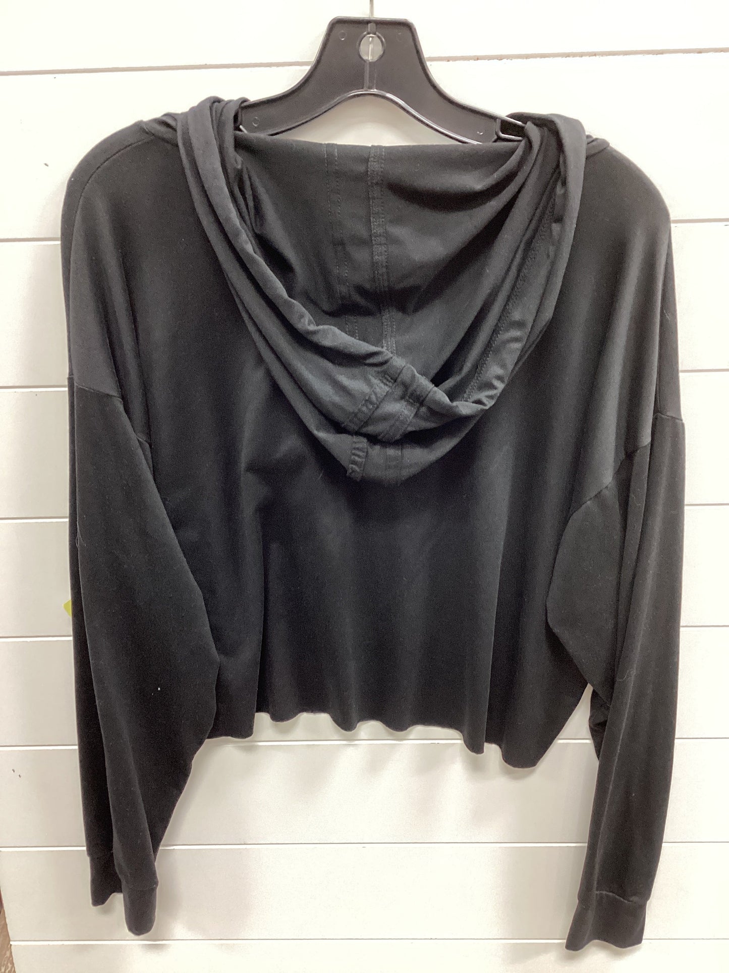 Athletic Top Ls Hoodie By Cmc In Black, Size:M