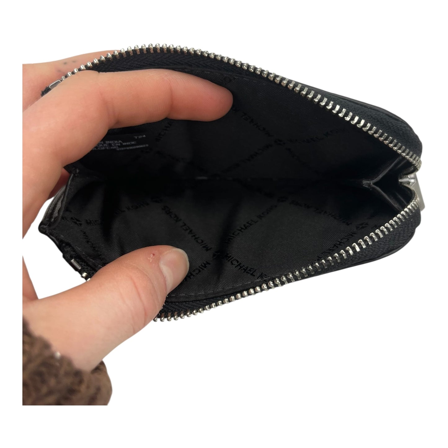 Wallet Designer By Michael Kors In Black, Size:Small