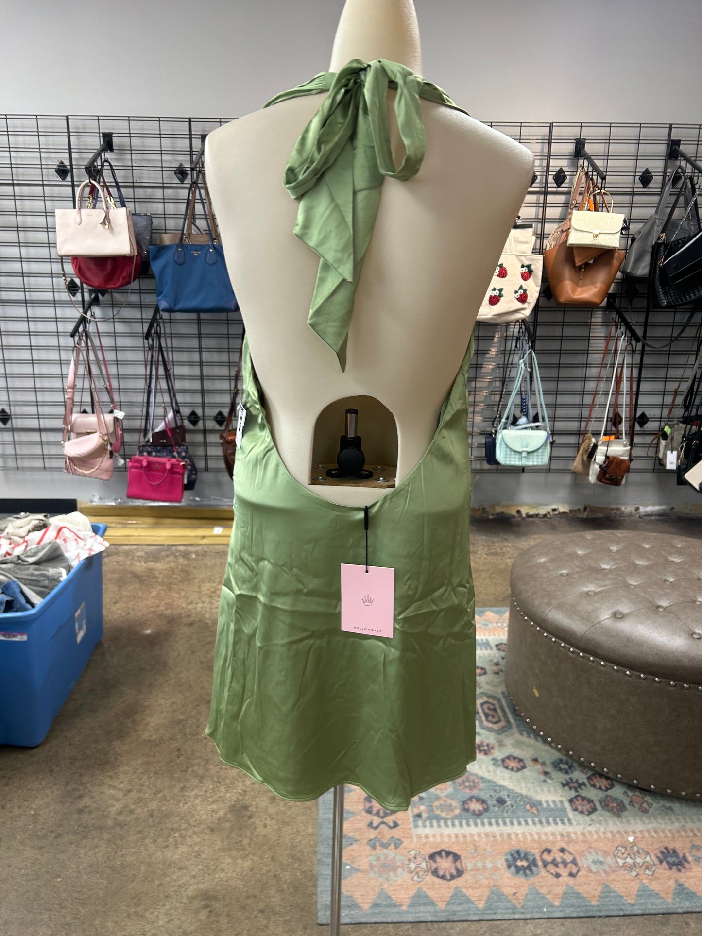Dress Casual Short By Hello Molly In Green, Size:S